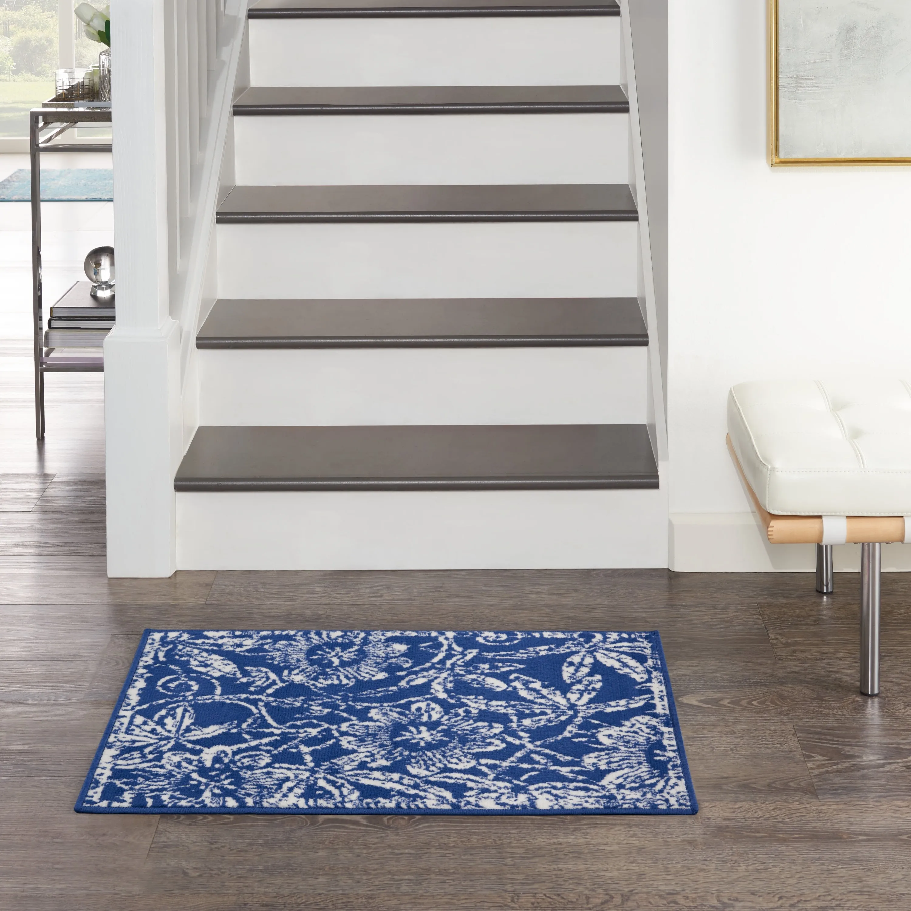 Nourison Whimsicle Country Farmhouse Floral Area Rug