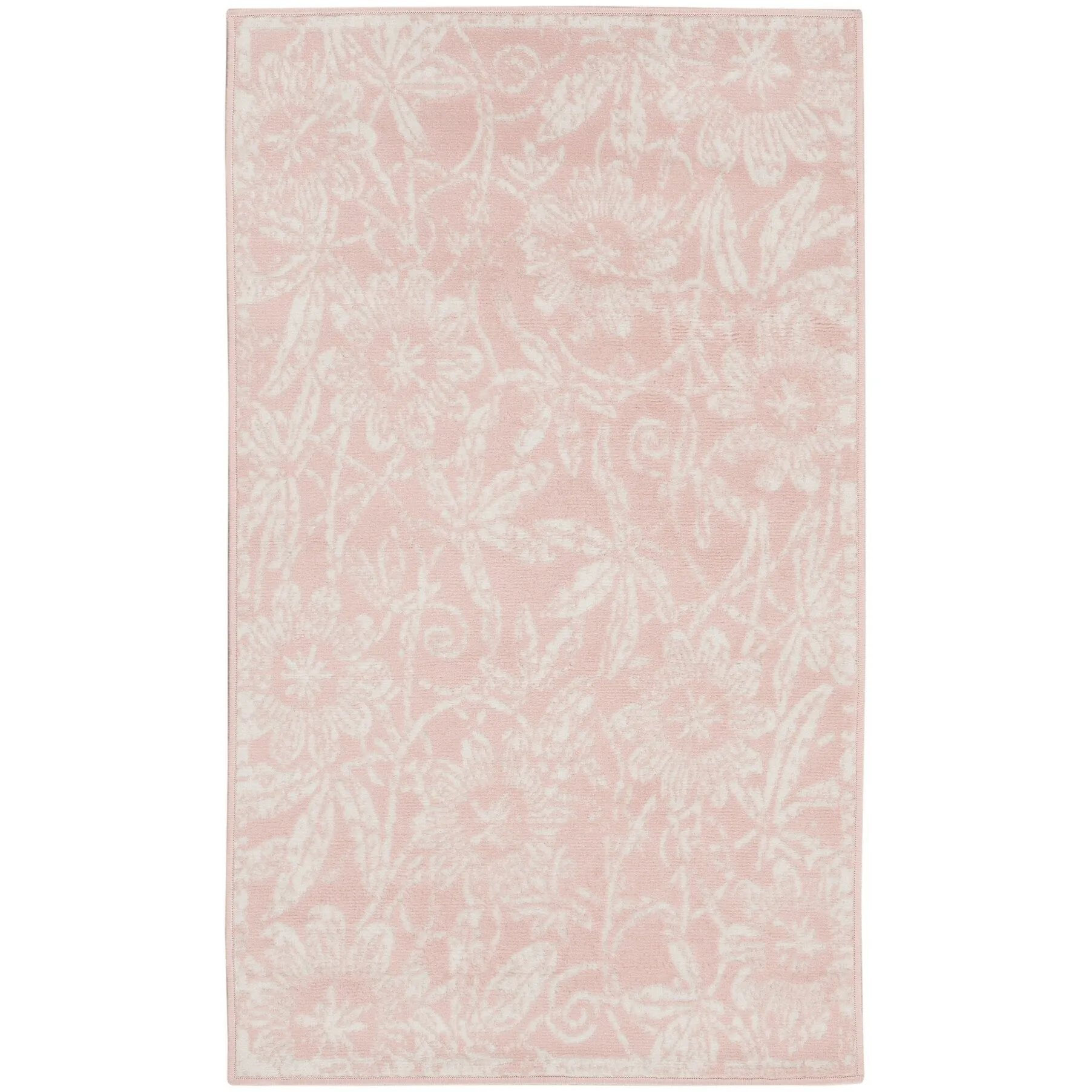 Nourison Whimsicle Country Farmhouse Floral Area Rug