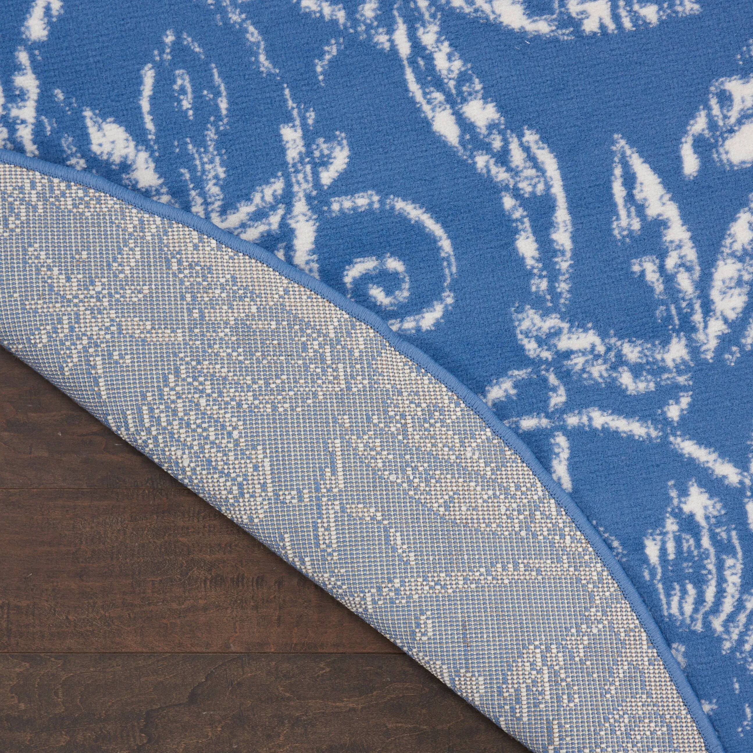 Nourison Whimsicle Country Farmhouse Floral Area Rug