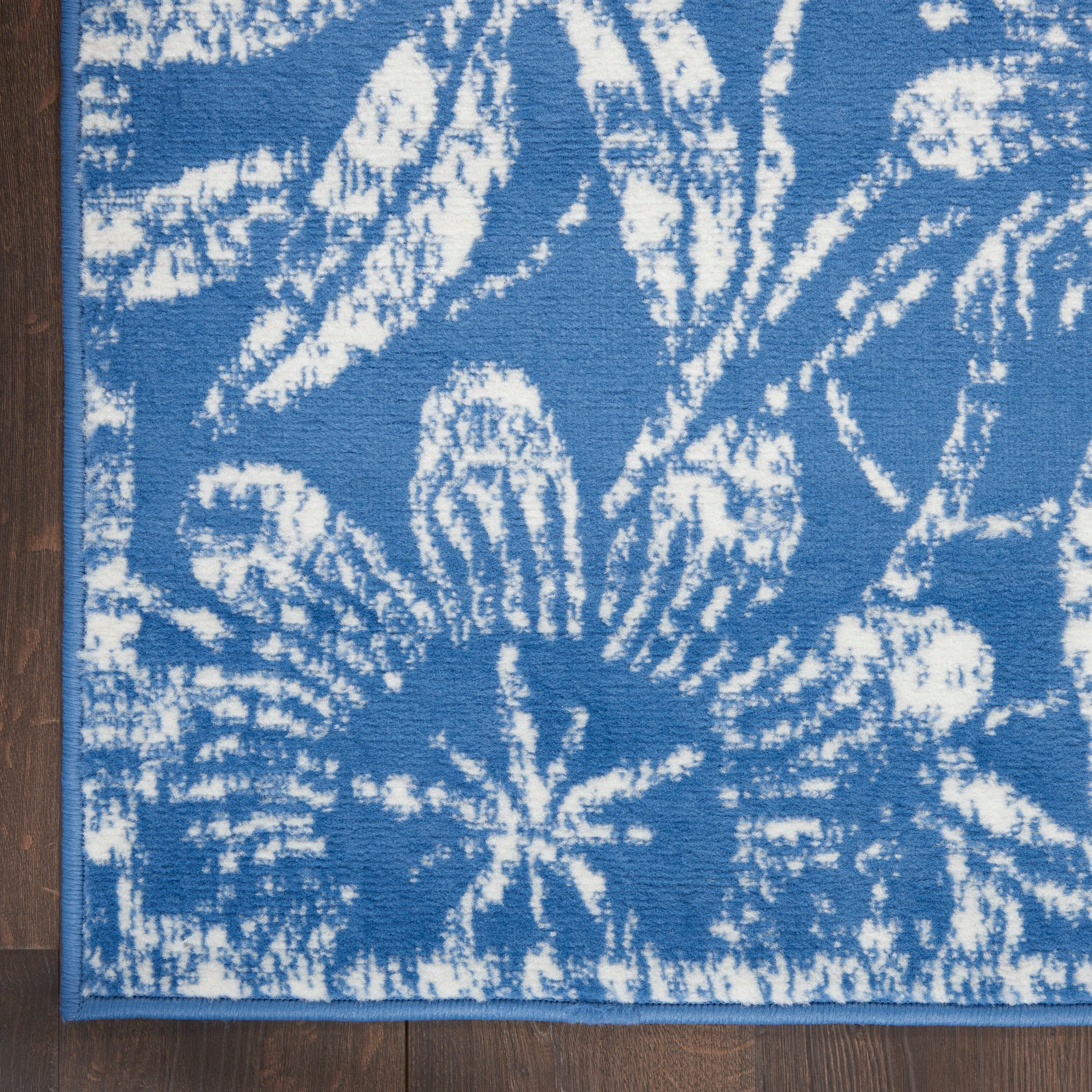 Nourison Whimsicle Country Farmhouse Floral Area Rug