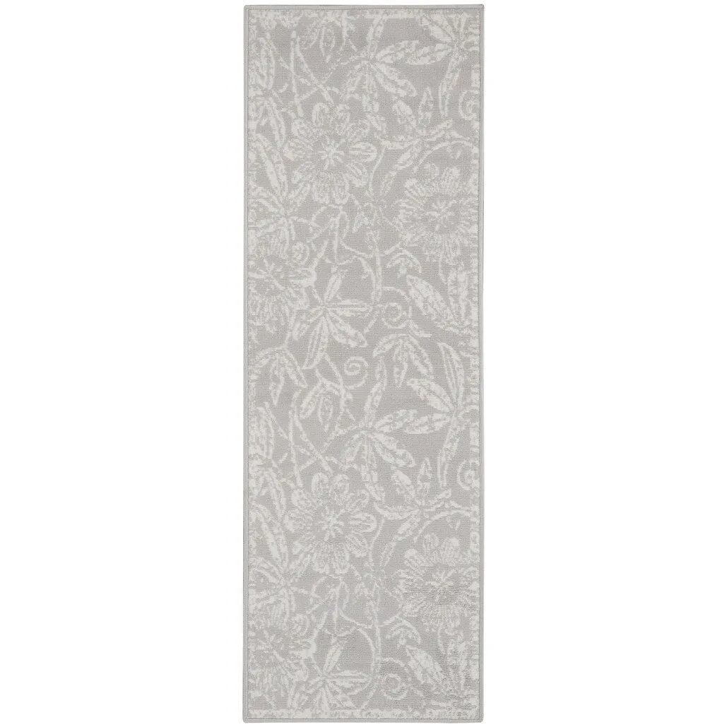 Nourison Whimsicle Country Farmhouse Floral Area Rug