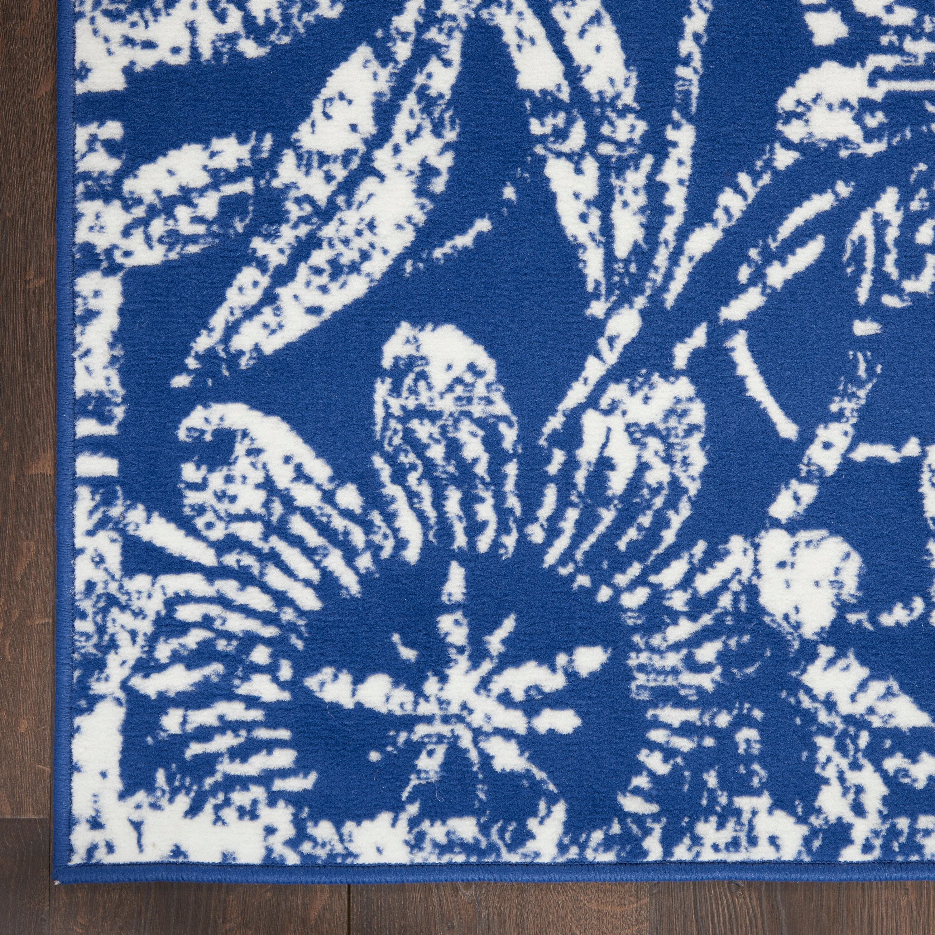 Nourison Whimsicle Country Farmhouse Floral Area Rug