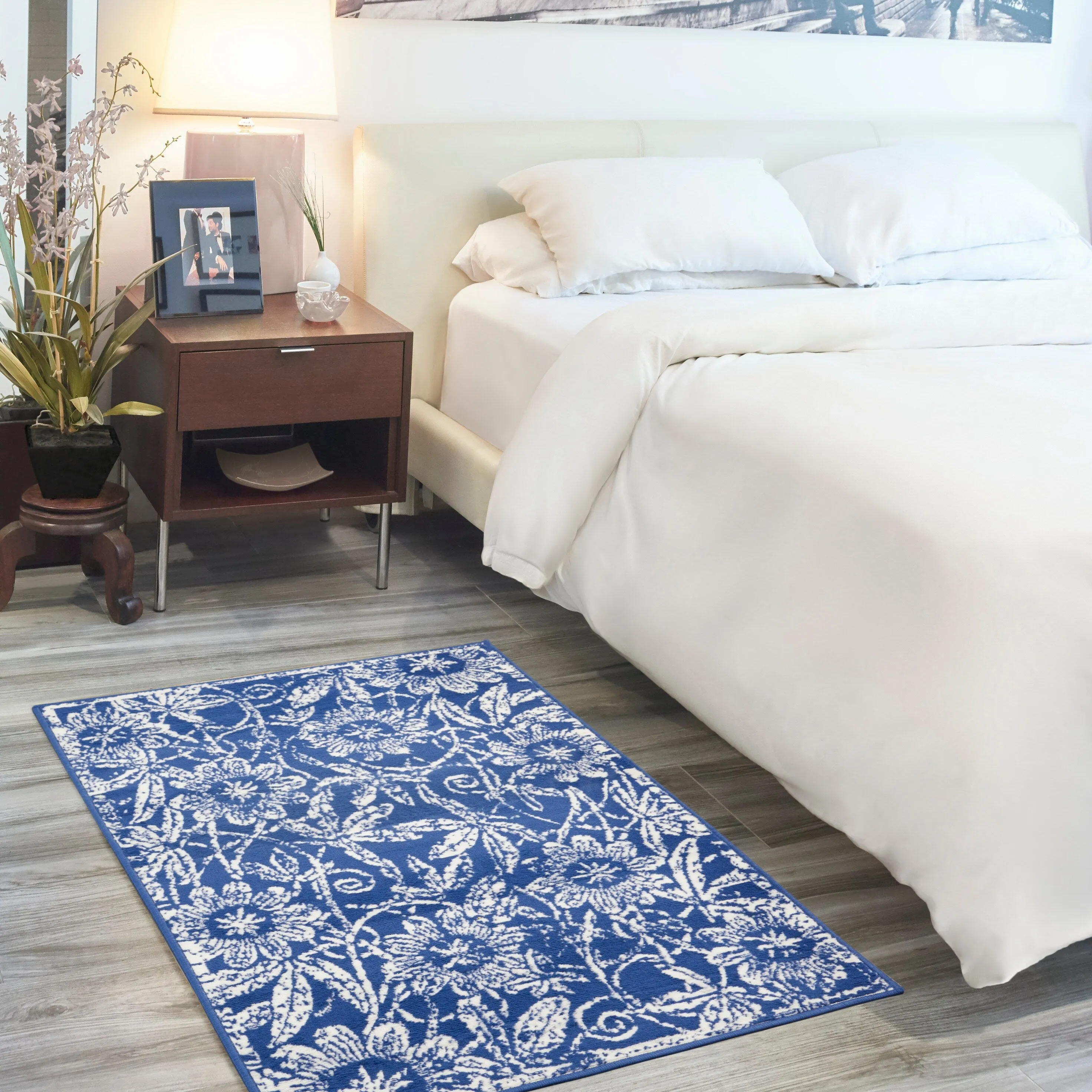 Nourison Whimsicle Country Farmhouse Floral Area Rug
