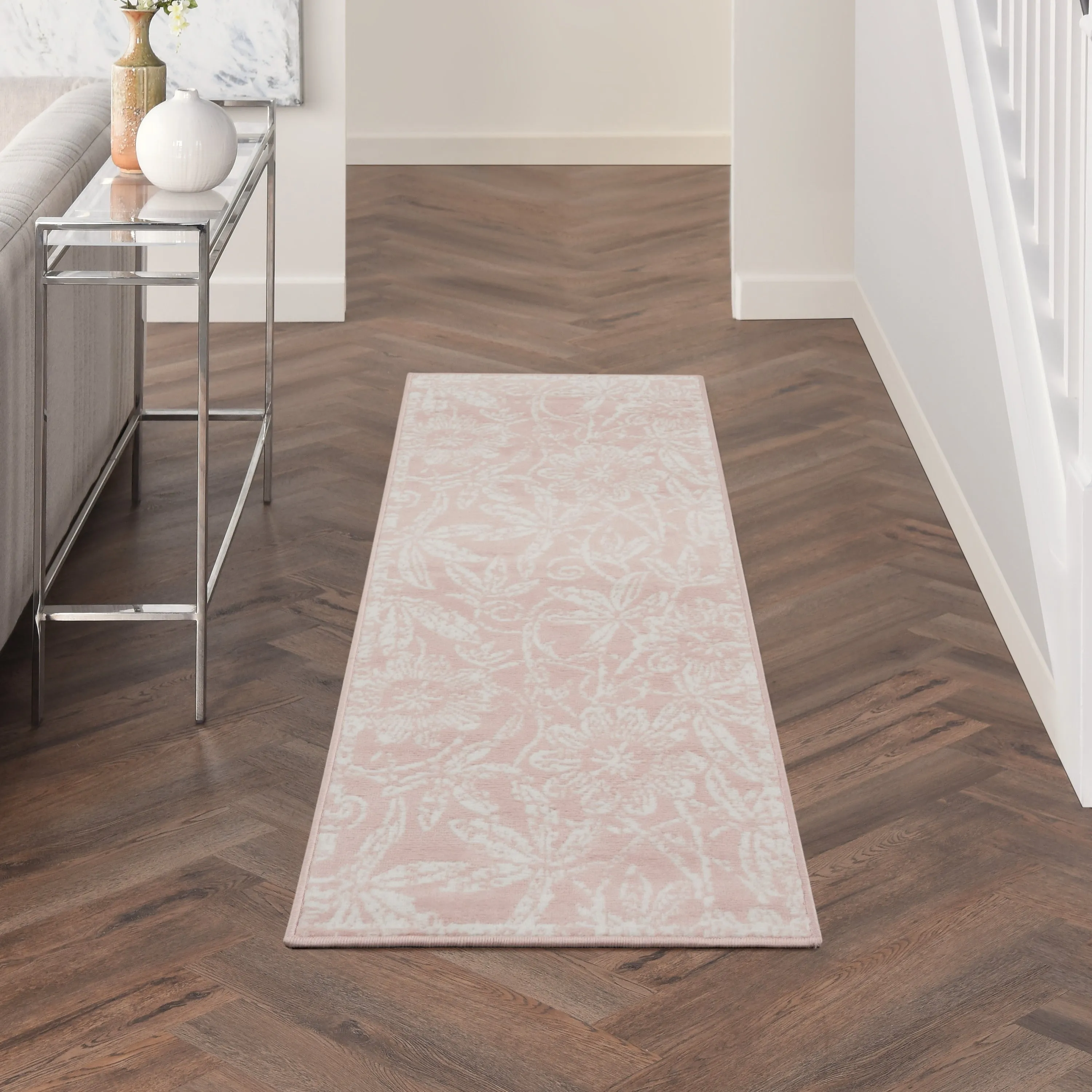 Nourison Whimsicle Country Farmhouse Floral Area Rug