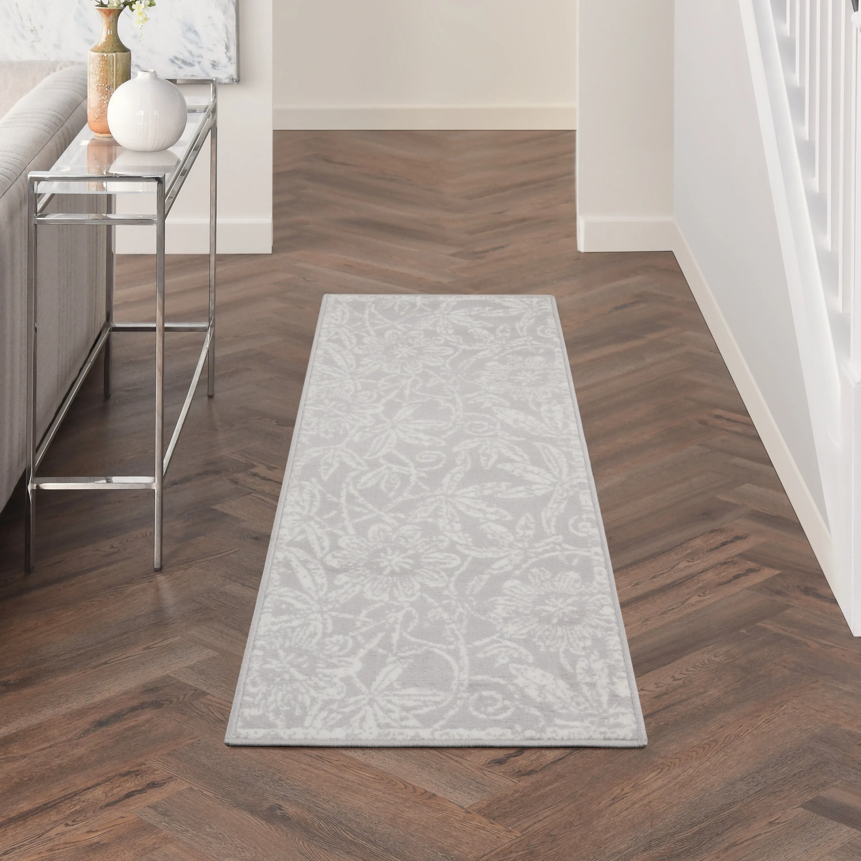 Nourison Whimsicle Country Farmhouse Floral Area Rug