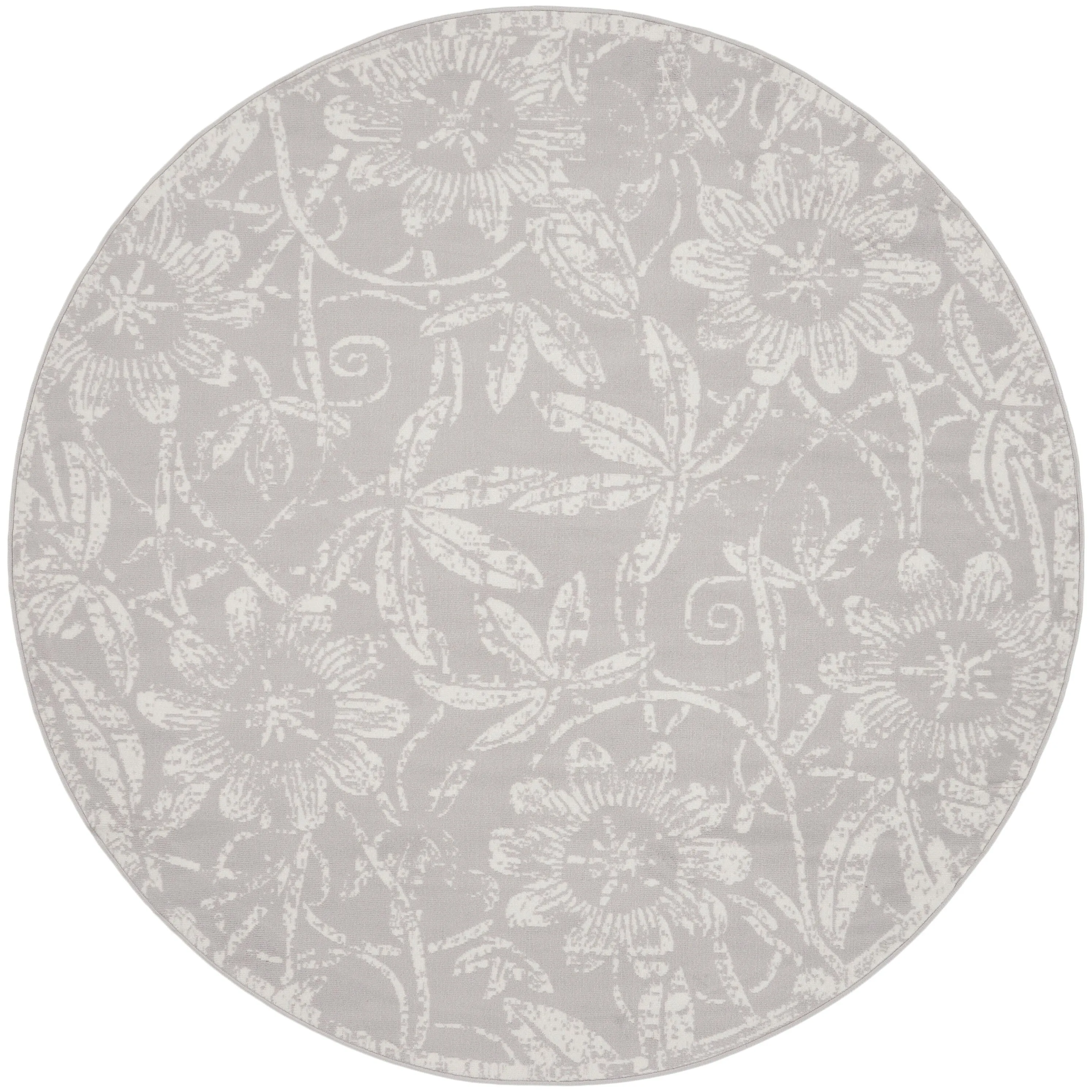 Nourison Whimsicle Country Farmhouse Floral Area Rug
