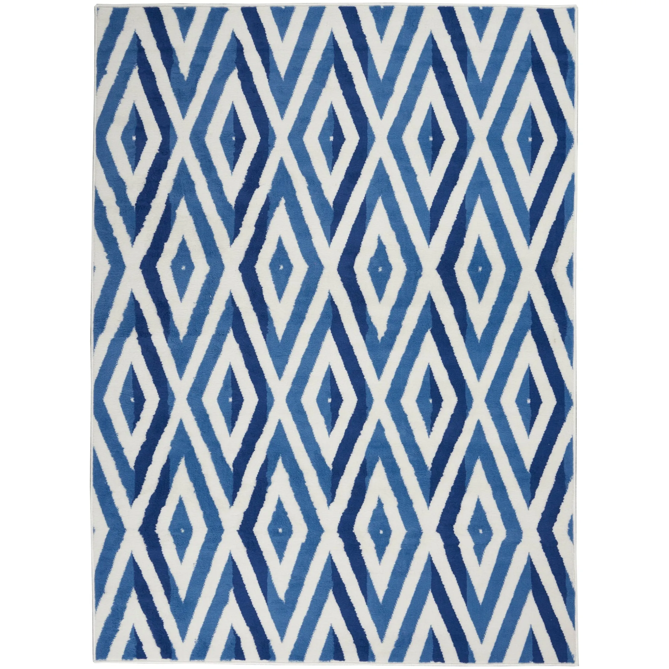 Nourison Whimsicle Modern Geometric Diamond Area Rug