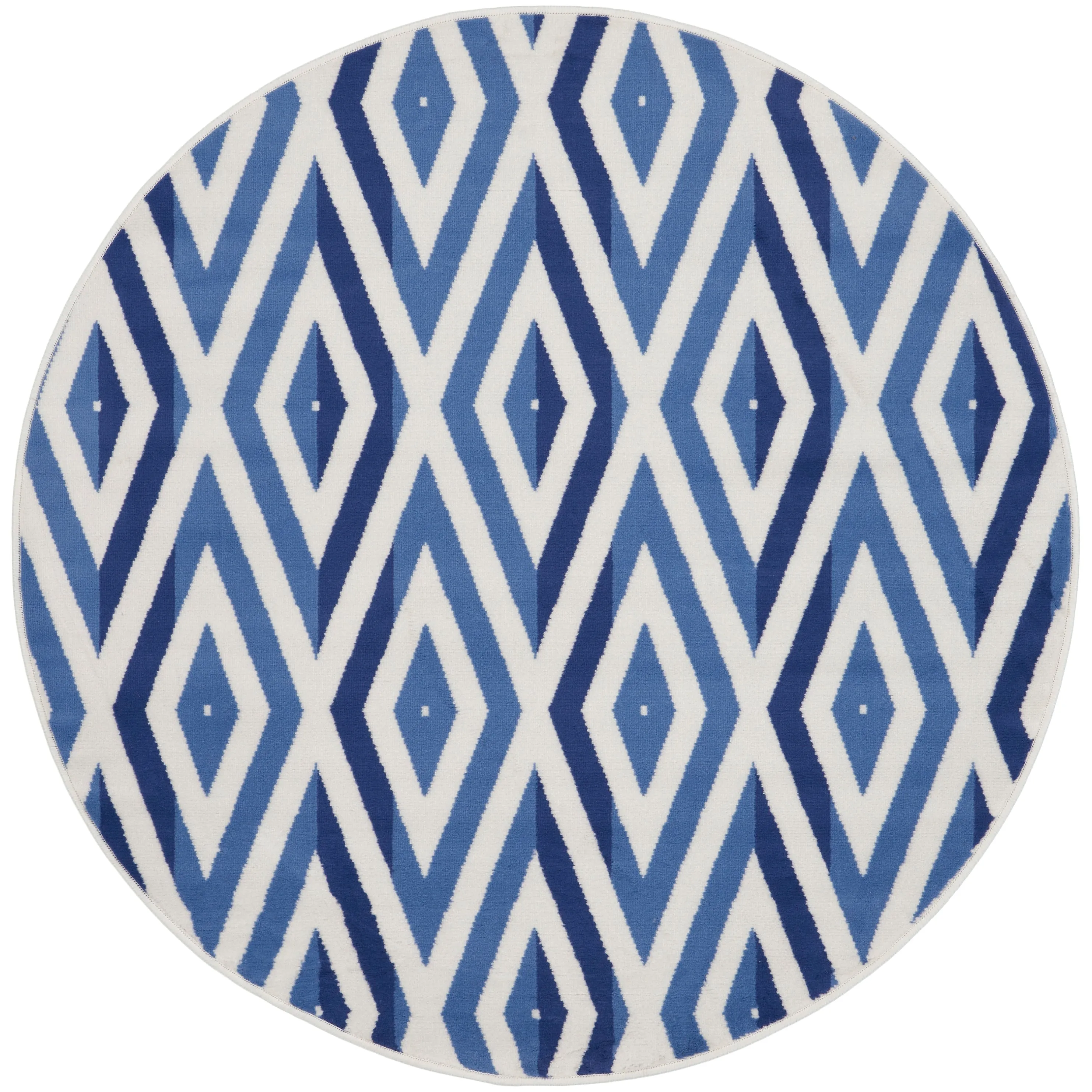 Nourison Whimsicle Modern Geometric Diamond Area Rug