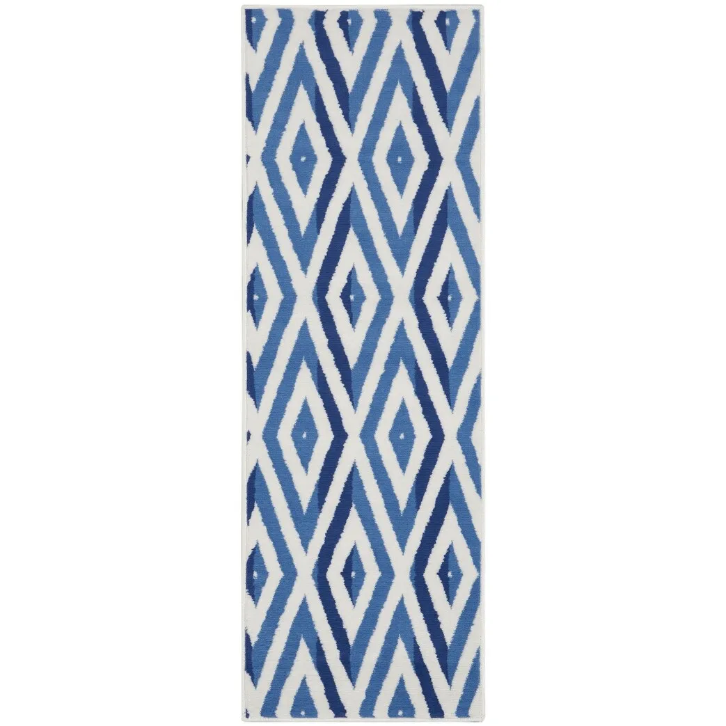 Nourison Whimsicle Modern Geometric Diamond Area Rug