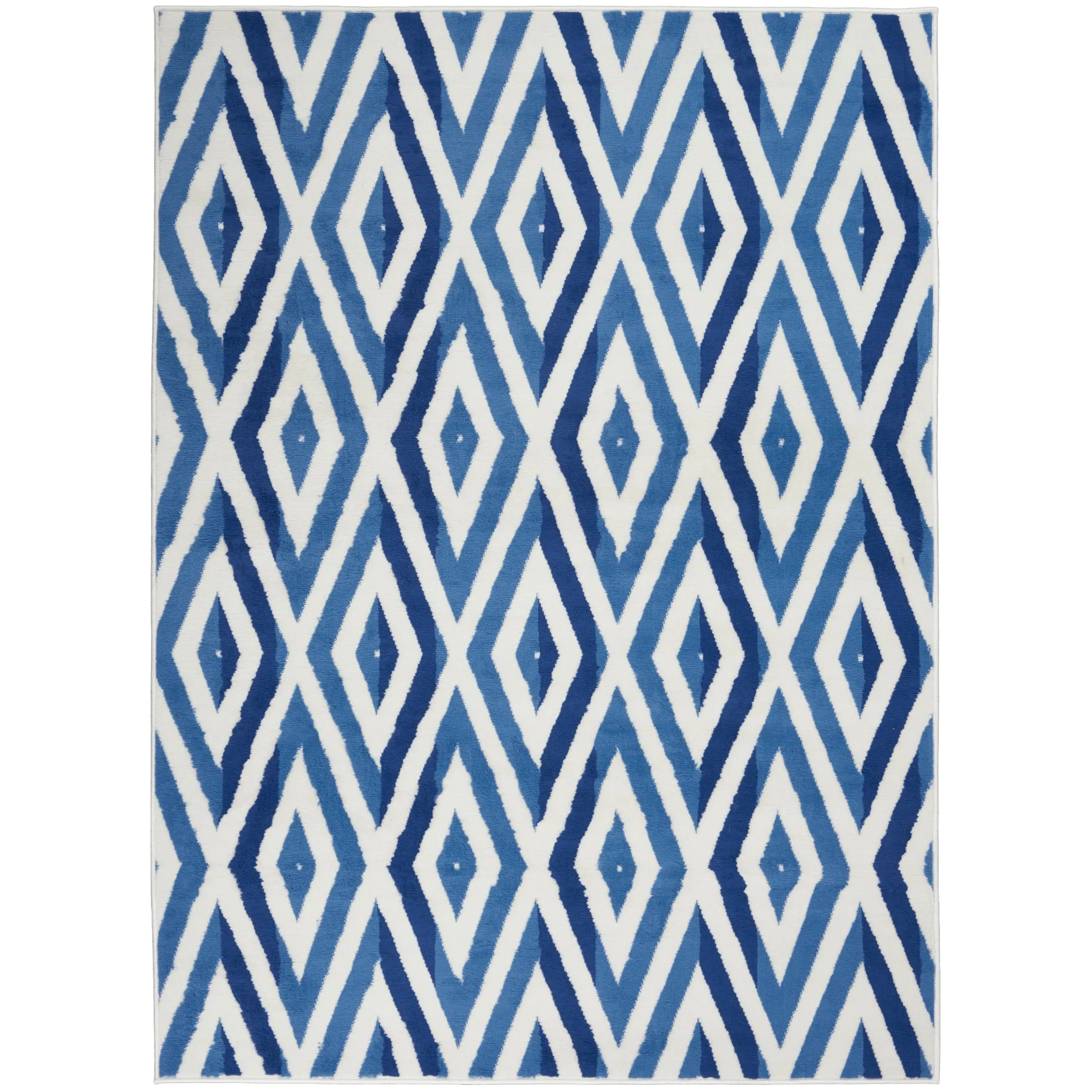 Nourison Whimsicle Modern Geometric Diamond Area Rug