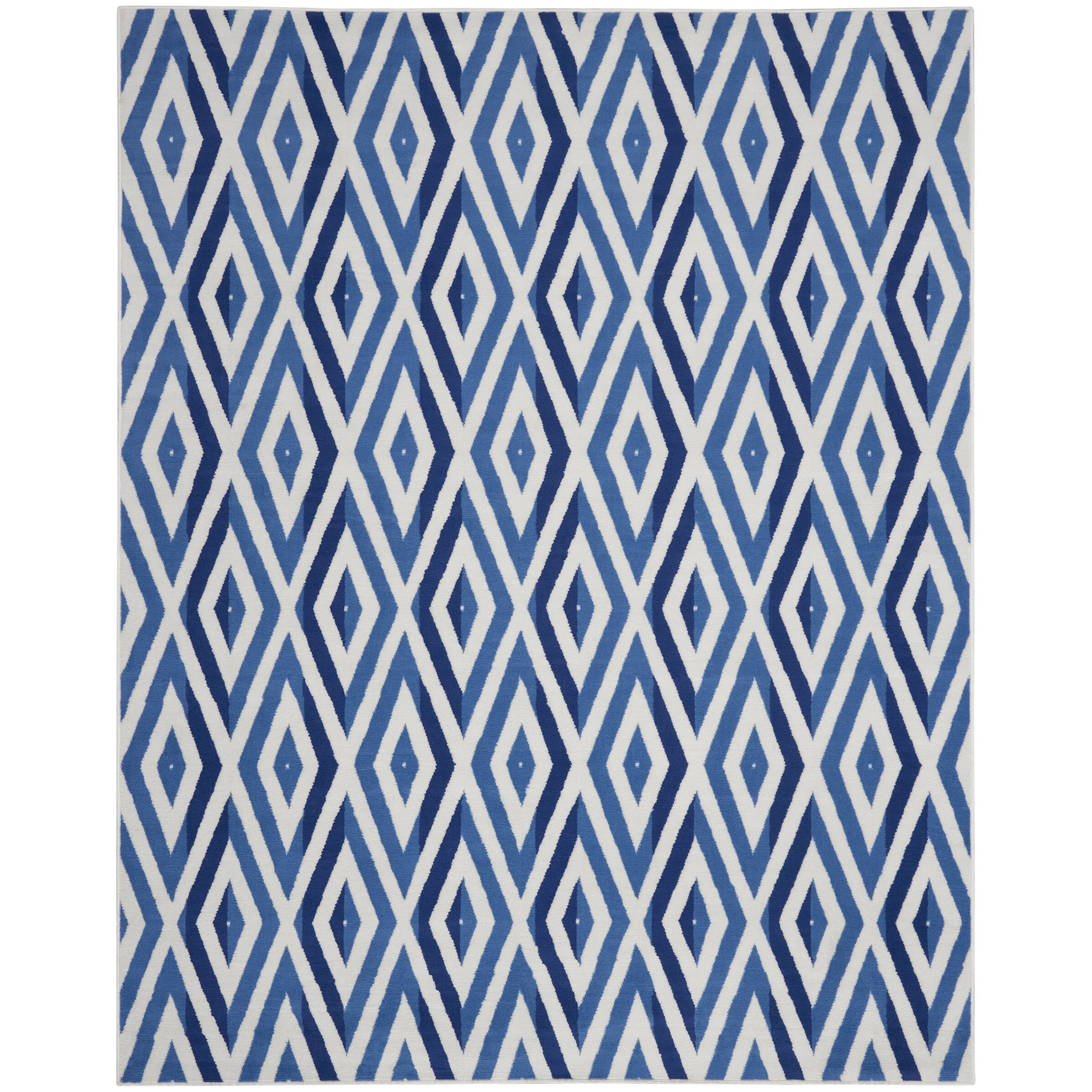 Nourison Whimsicle Modern Geometric Diamond Area Rug