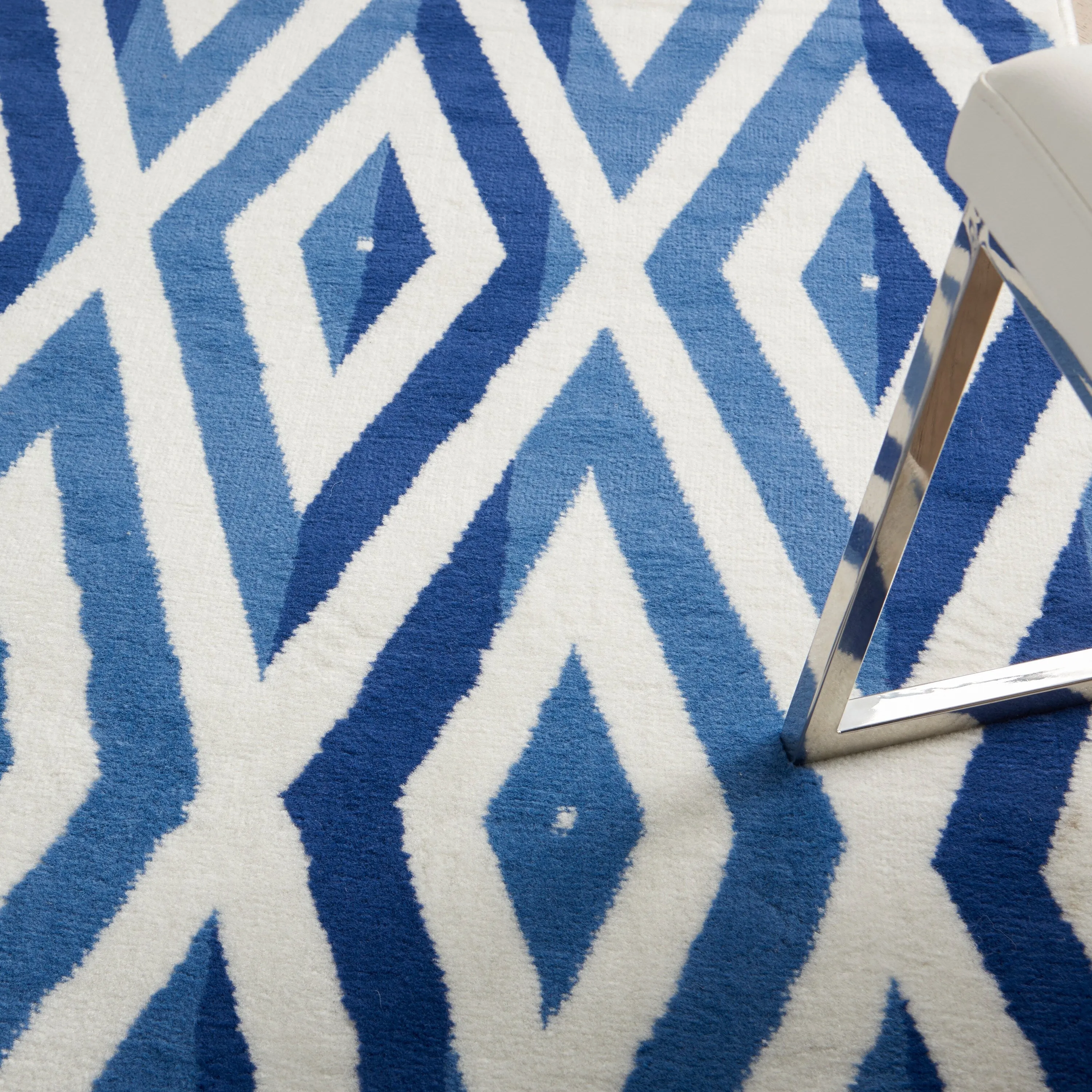 Nourison Whimsicle Modern Geometric Diamond Area Rug