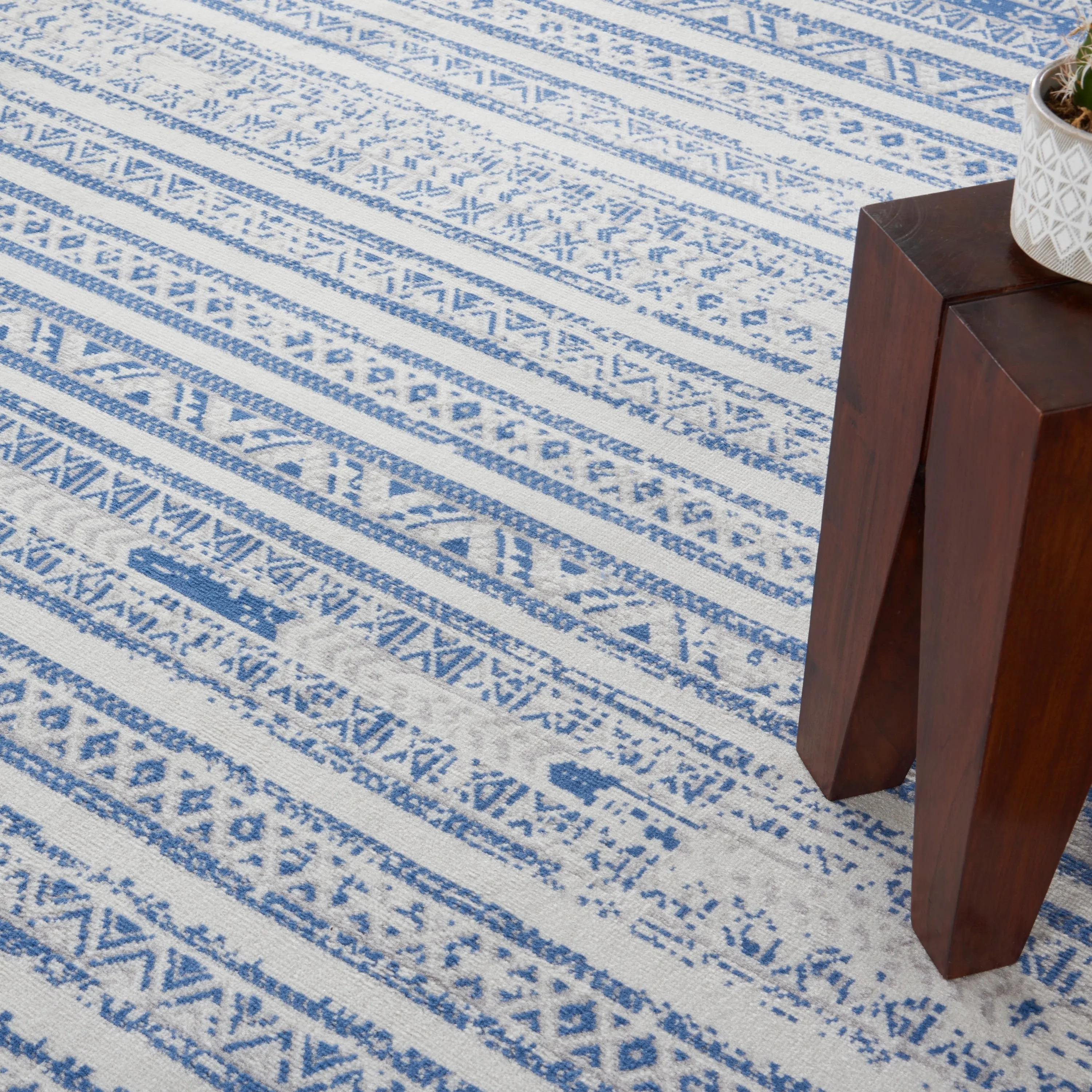 Nourison Whimsicle Vintage Boho Geometric Area Rug