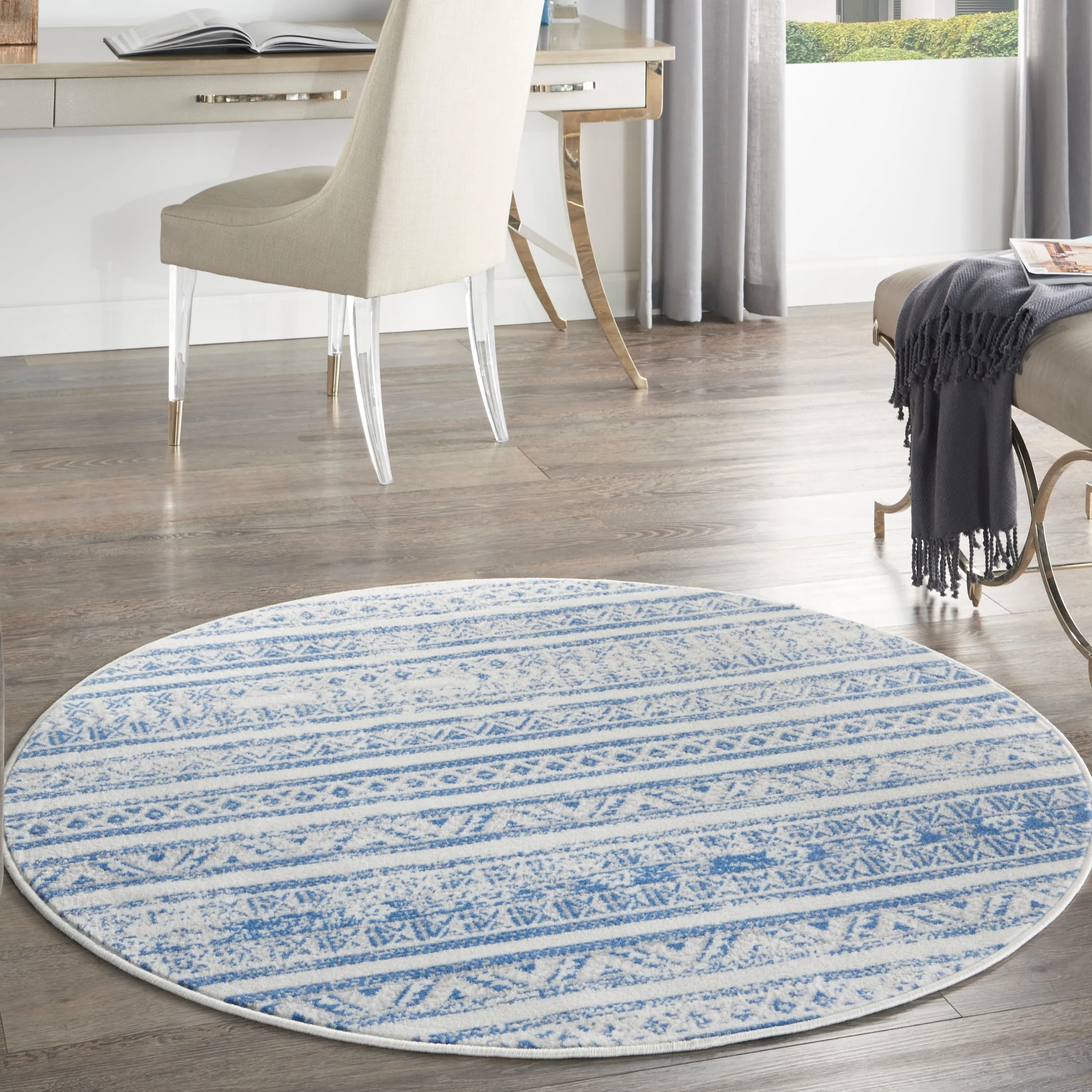 Nourison Whimsicle Vintage Boho Geometric Area Rug