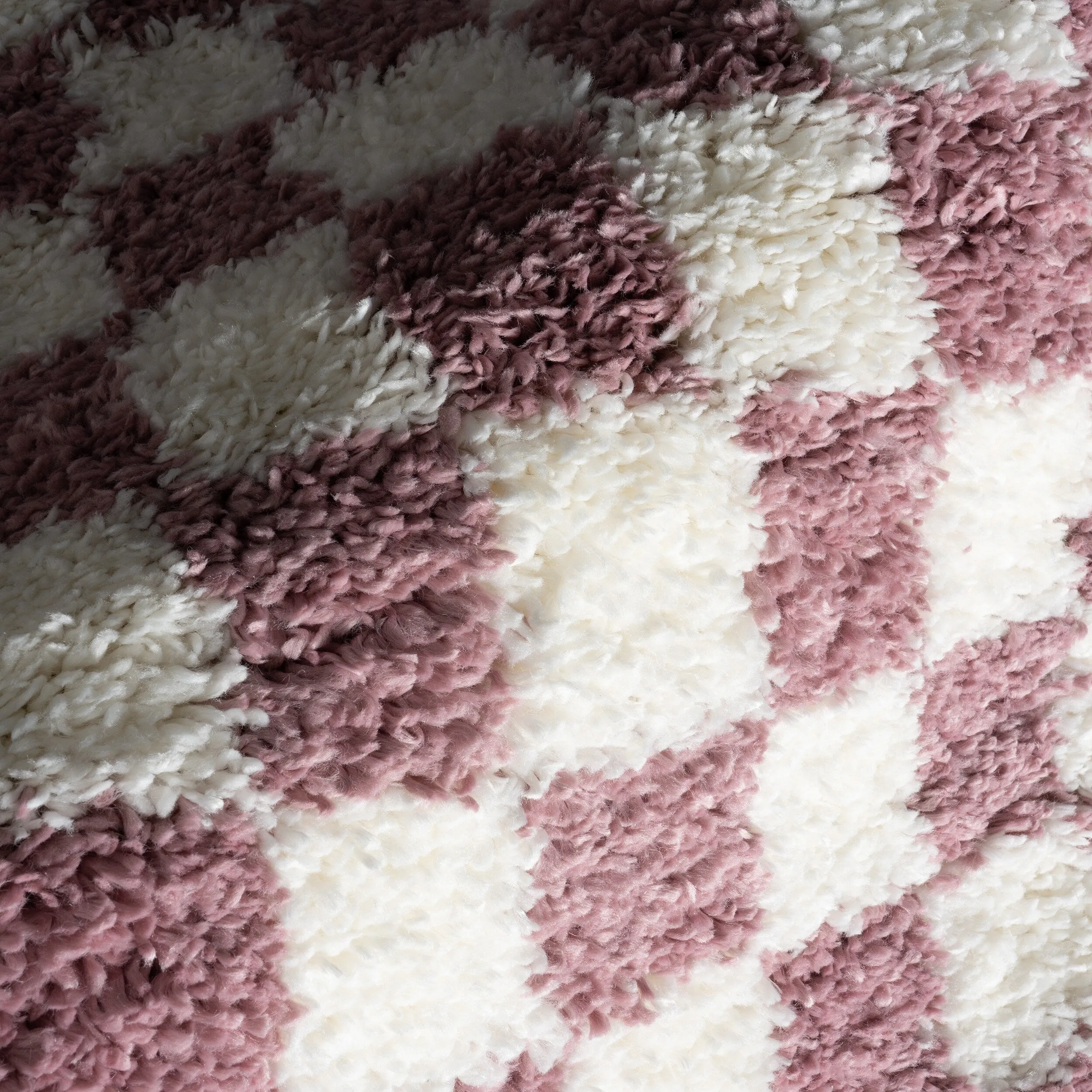 Nuloom Adelaide Mid-Century Checkered Shag Area Rug