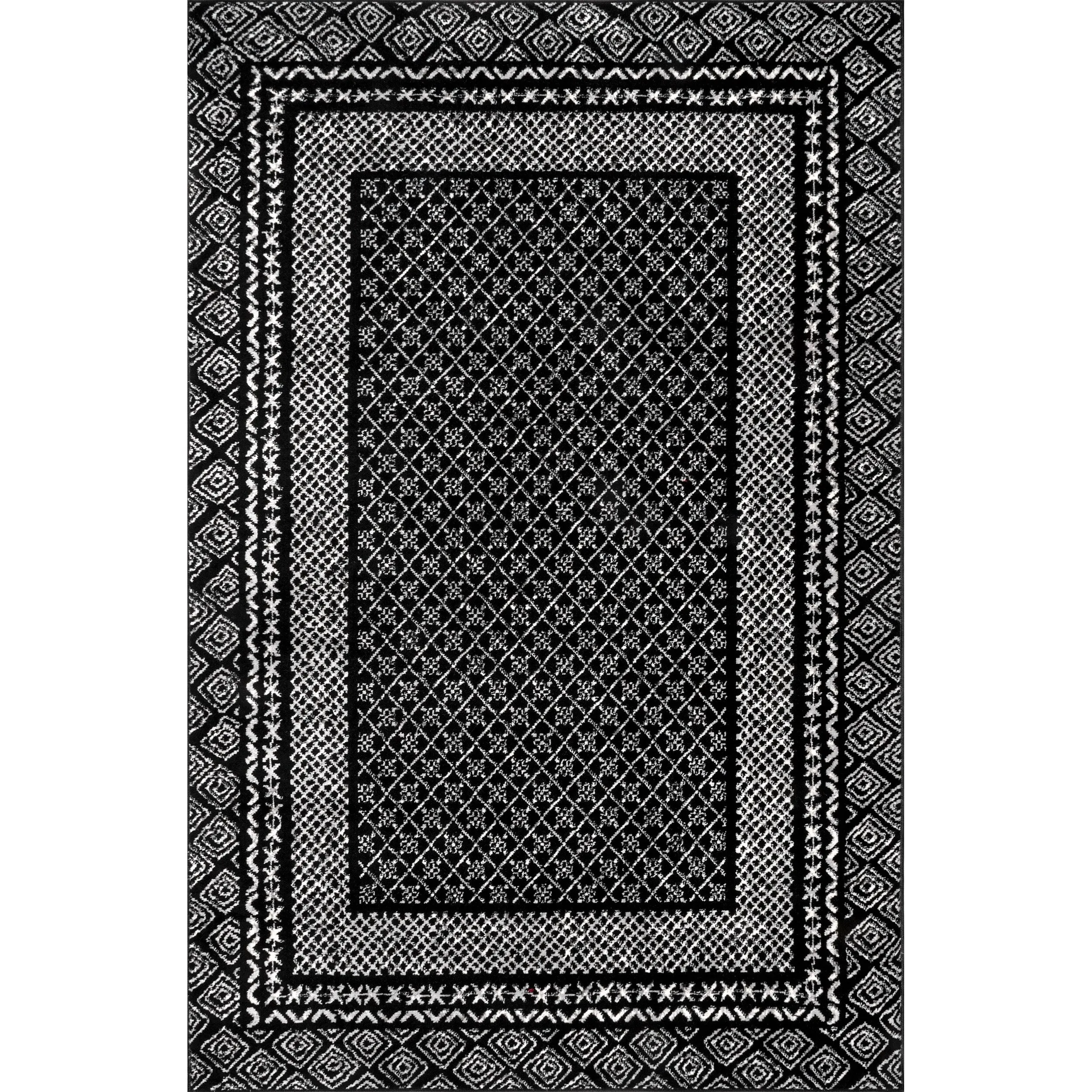 Nuloom Arabella Contemporary Bordered Area Rug