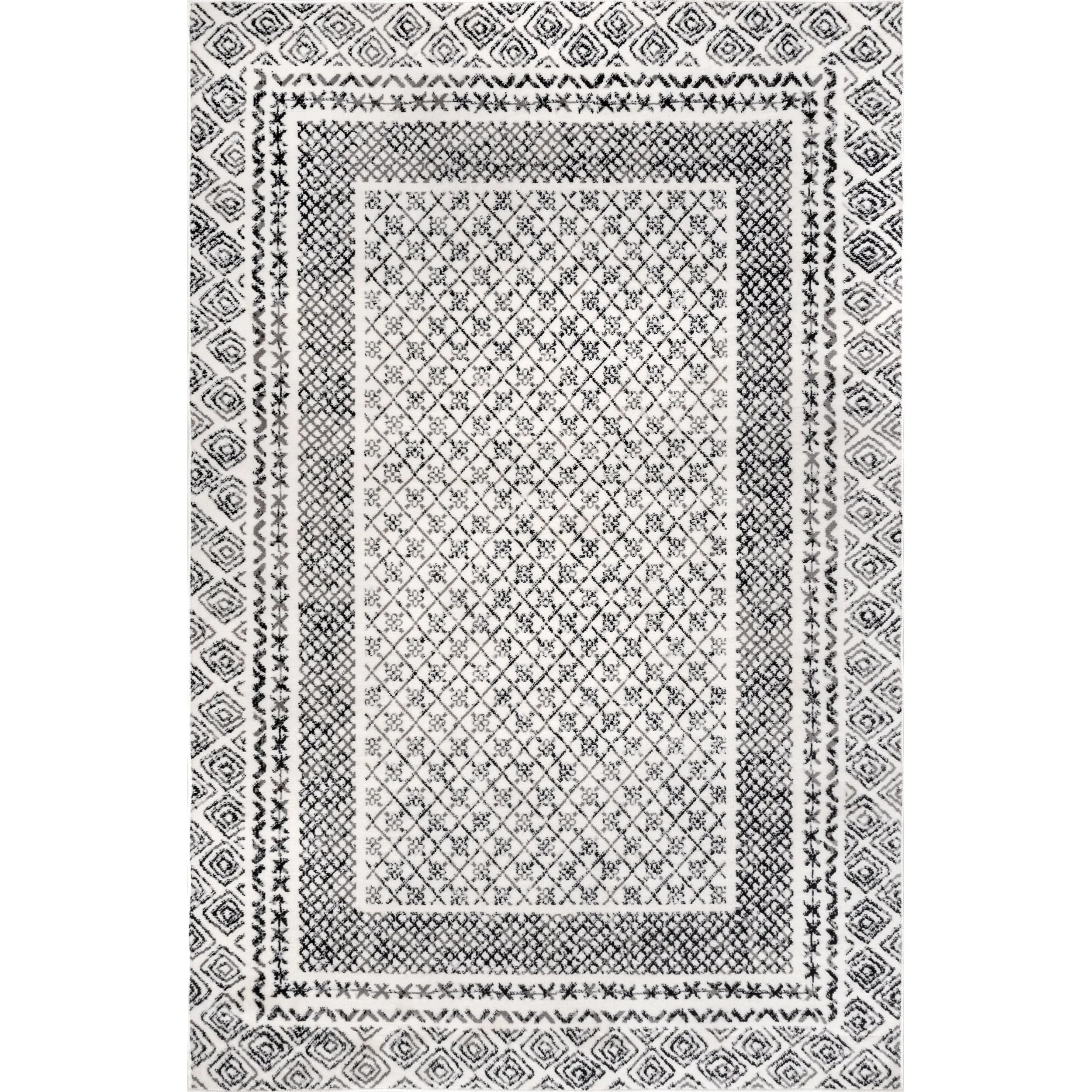 Nuloom Arabella Contemporary Bordered Area Rug