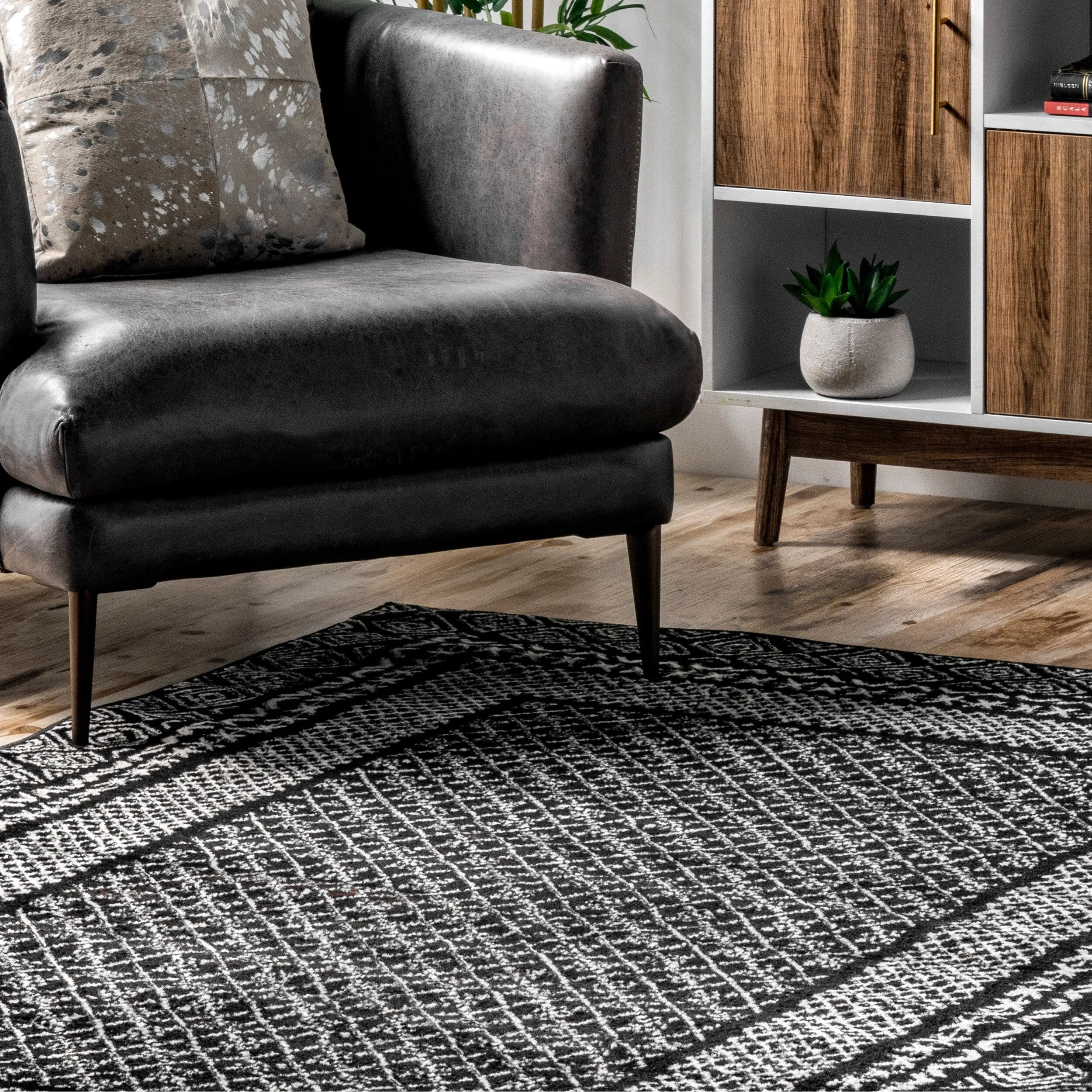 Nuloom Arabella Contemporary Bordered Area Rug