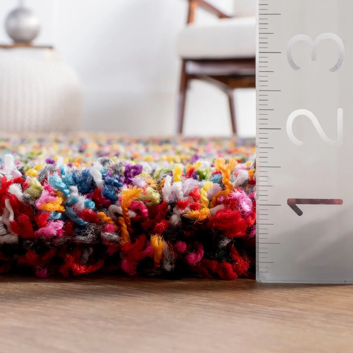 Nuloom Ardelle Colorful Swirl Shag Area Rug