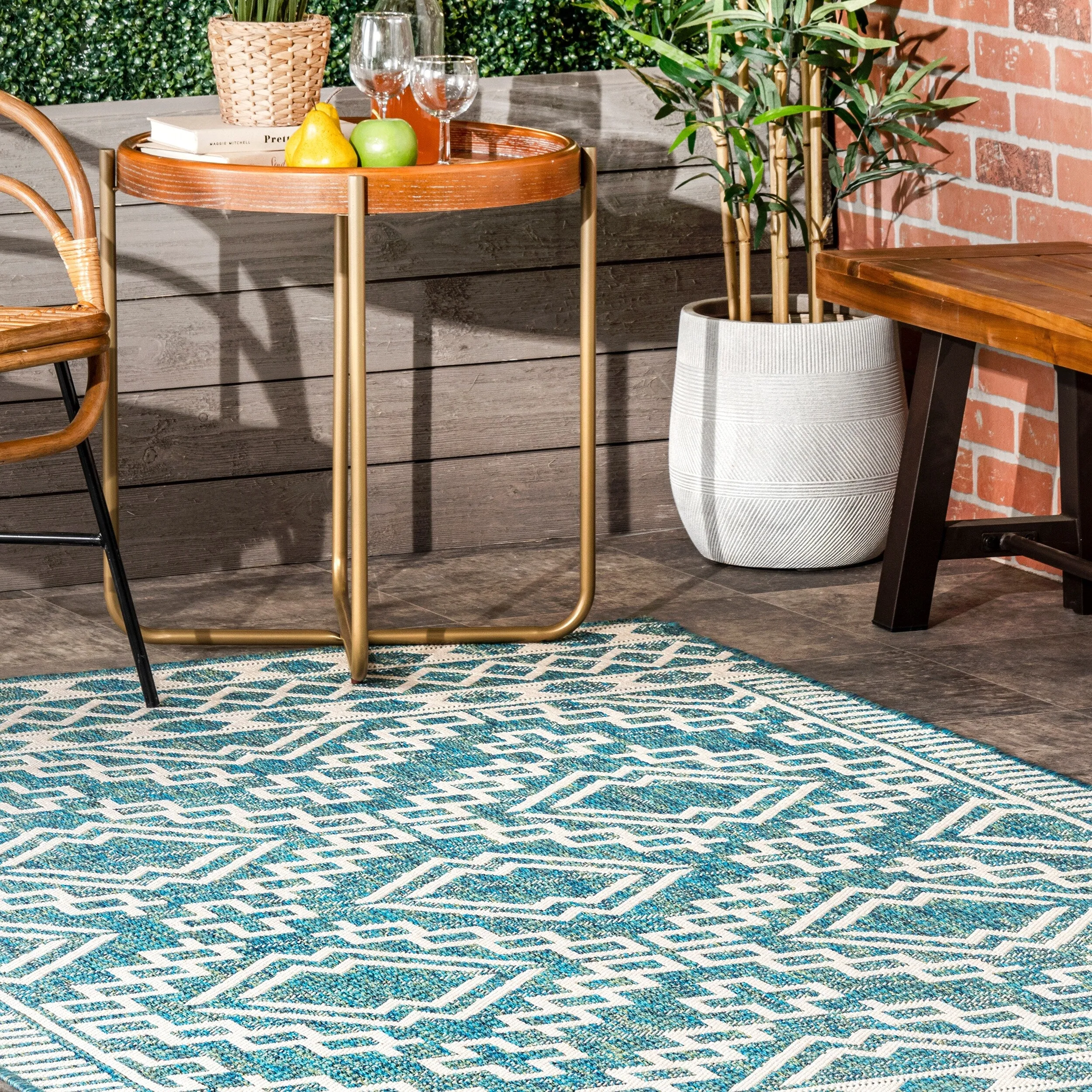 Nuloom Cari Moroccan Tribal Indoor/Outdoor Area Rug