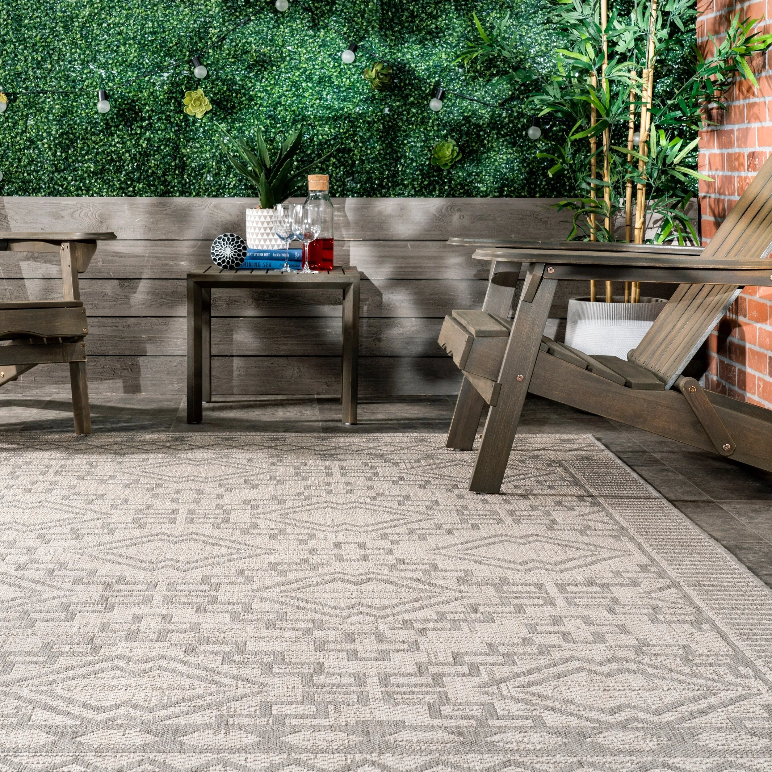Nuloom Cari Moroccan Tribal Indoor/Outdoor Area Rug