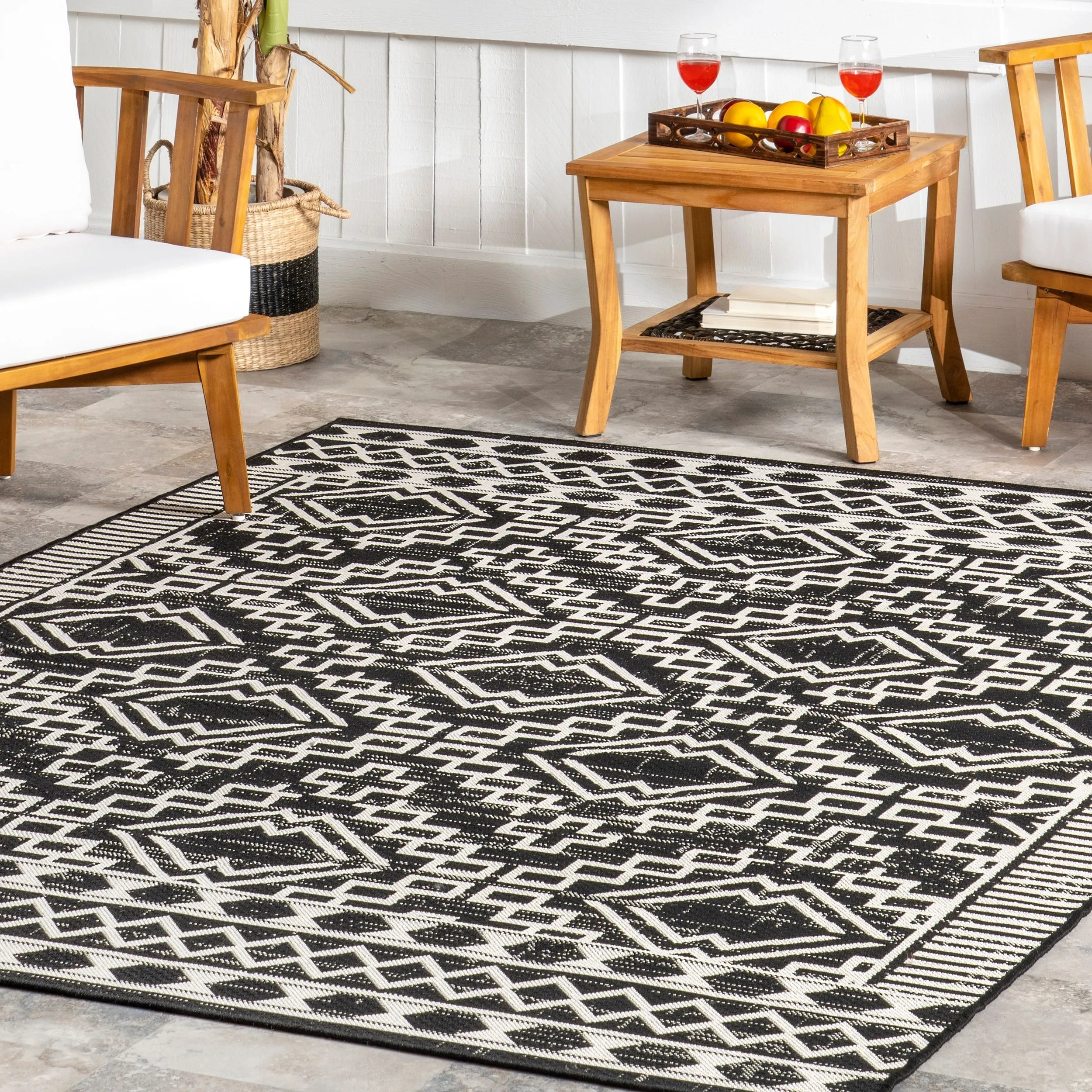 Nuloom Cari Moroccan Tribal Indoor/Outdoor Area Rug