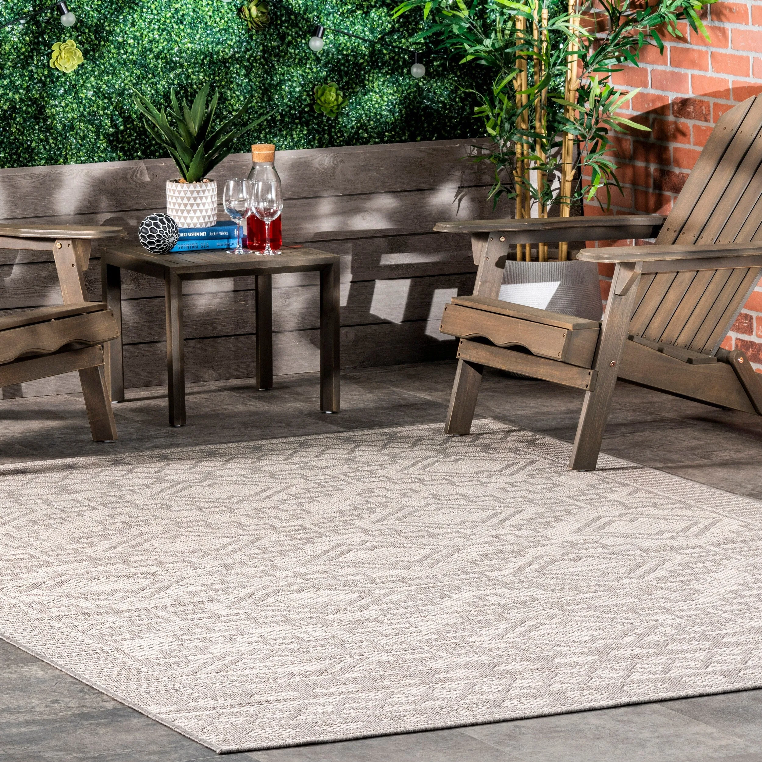 Nuloom Cari Moroccan Tribal Indoor/Outdoor Area Rug