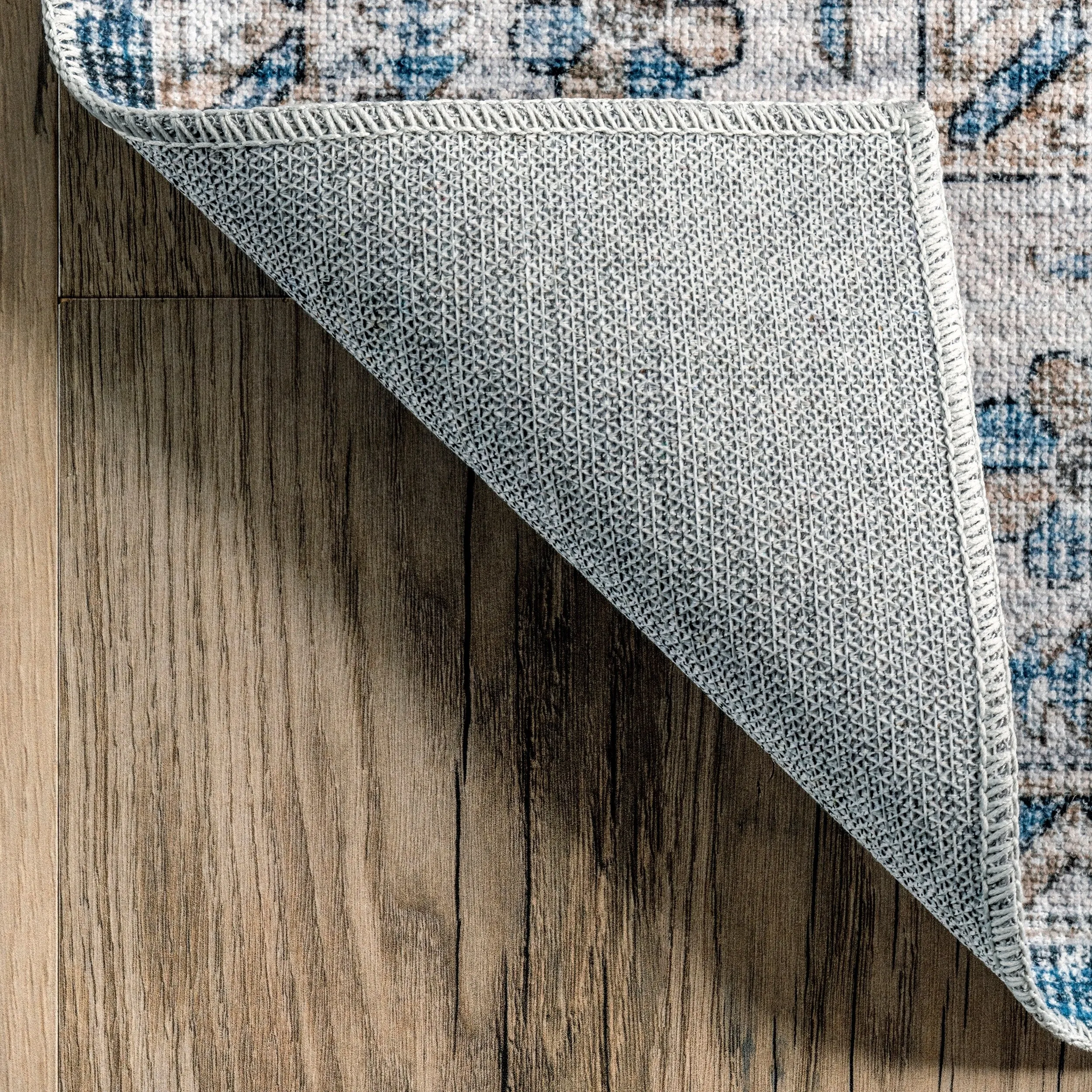 Nuloom Dania SpinClean Machine Washable Medallion Area Rug