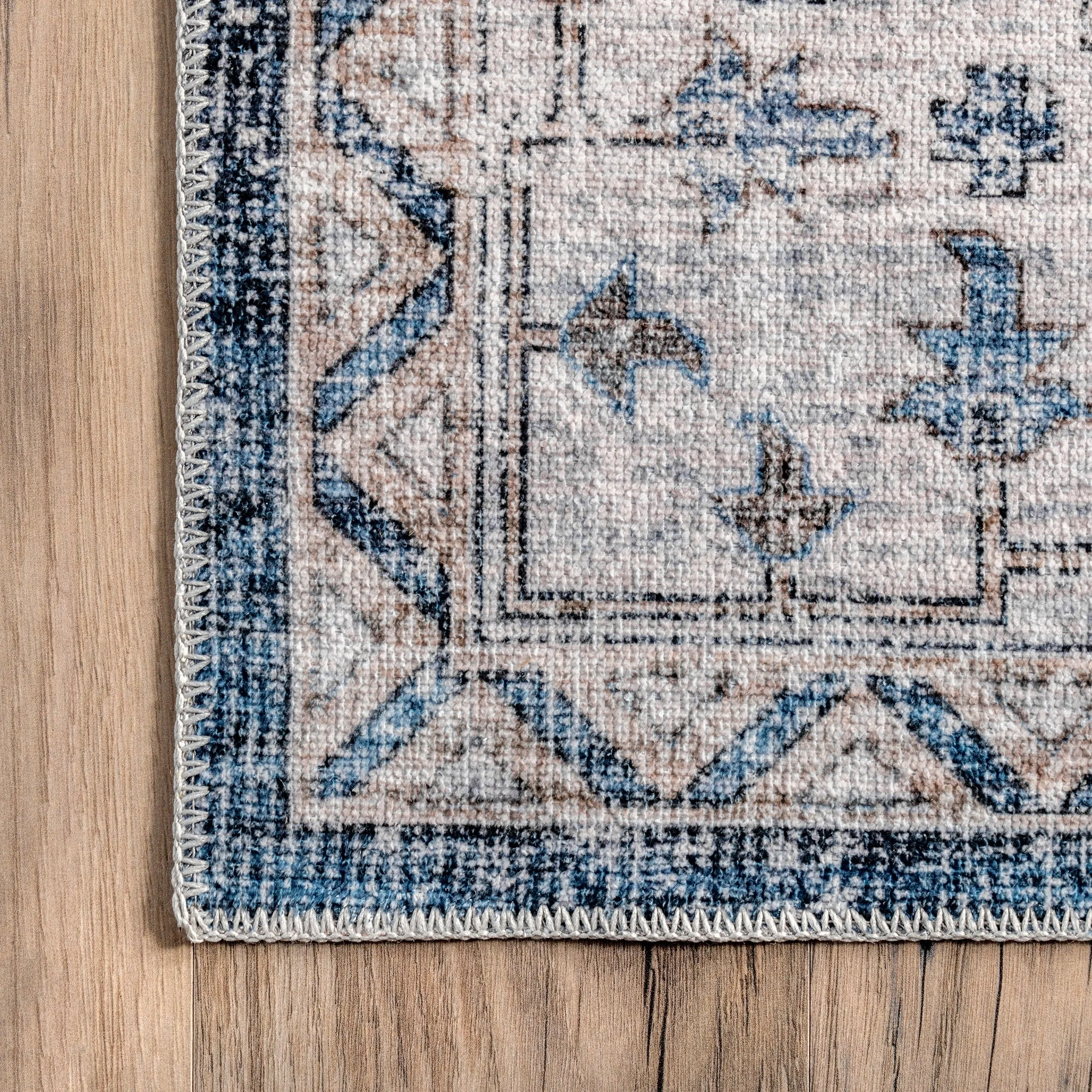 Nuloom Dania SpinClean Machine Washable Medallion Area Rug