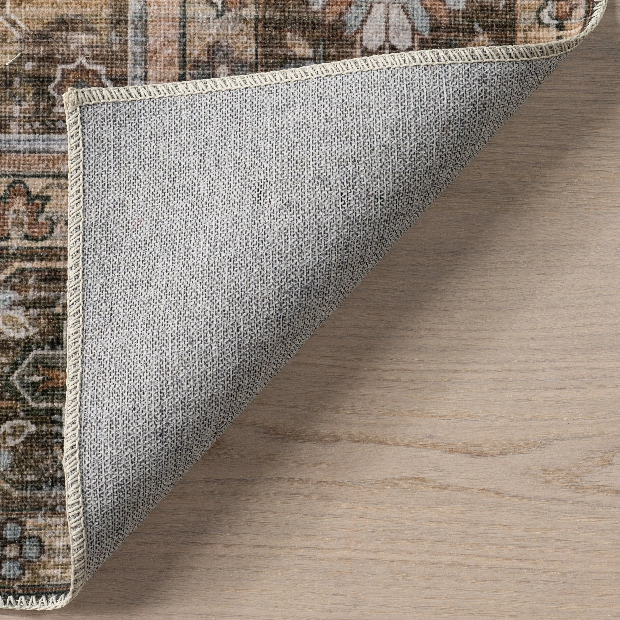 Nuloom Devin SpinClean Machine Washable Vintage Medallion Area Rug