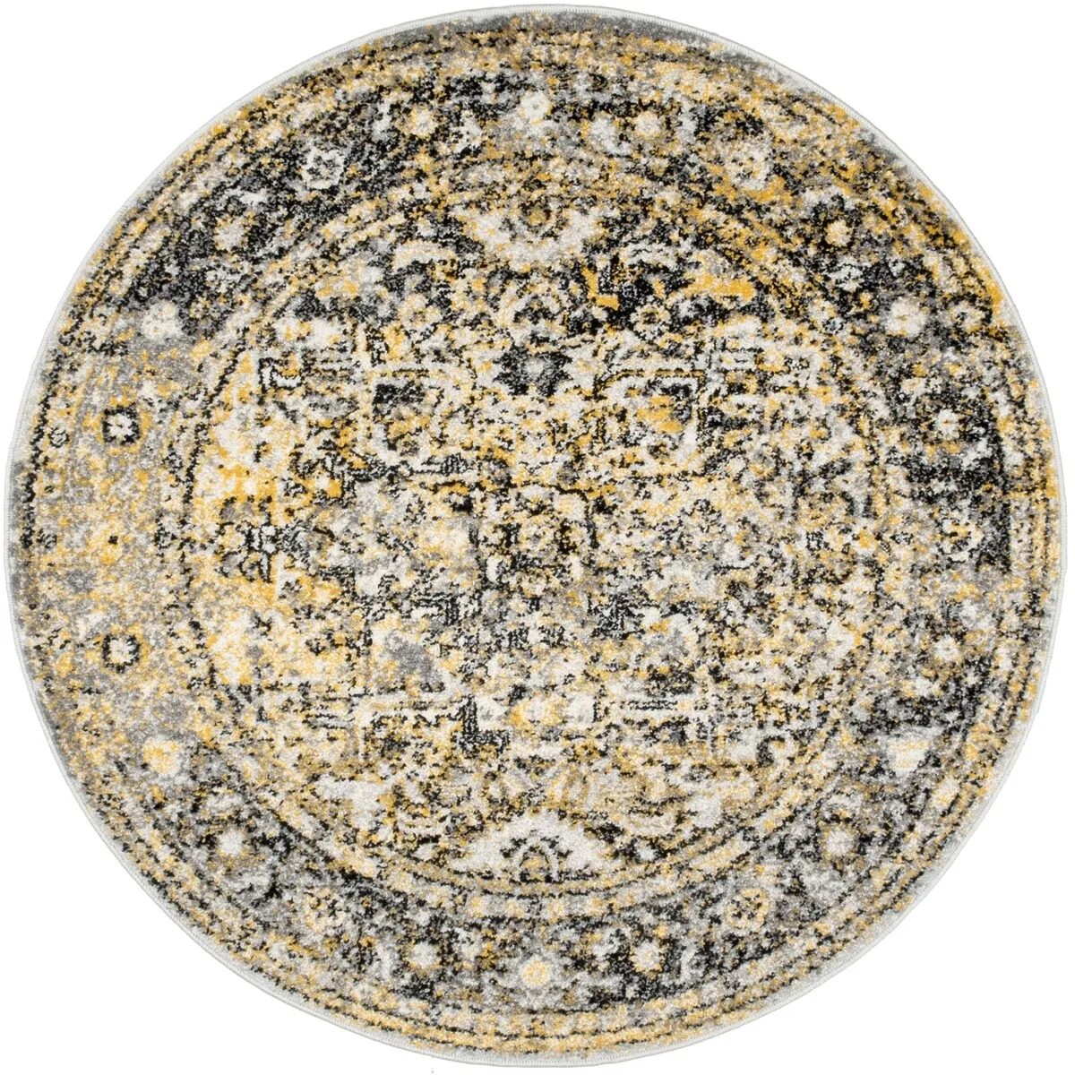 Nuloom Distressed Vintage Faded Floral Area Rug