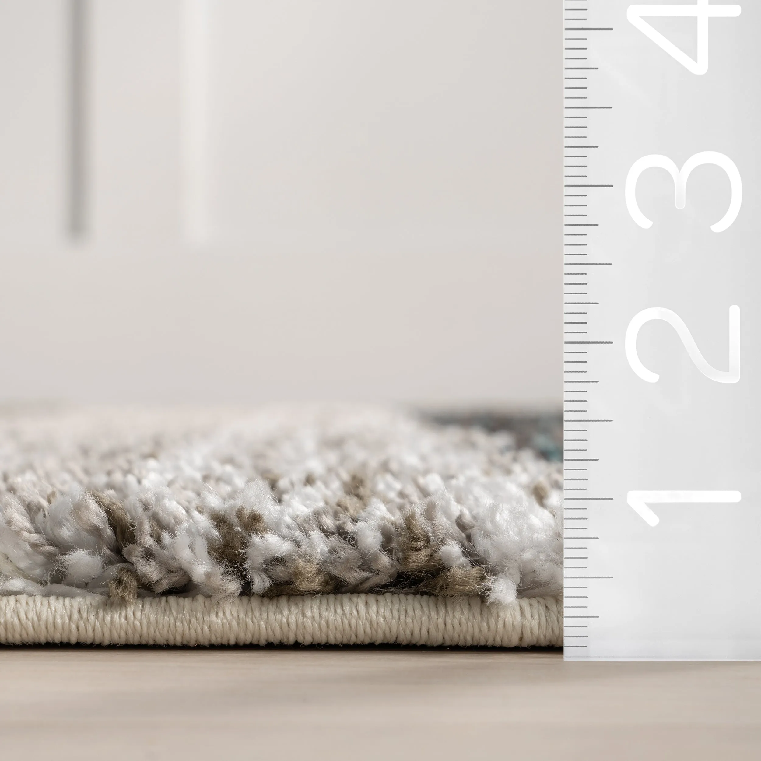 Nuloom Drey Striped Shag Area Rug