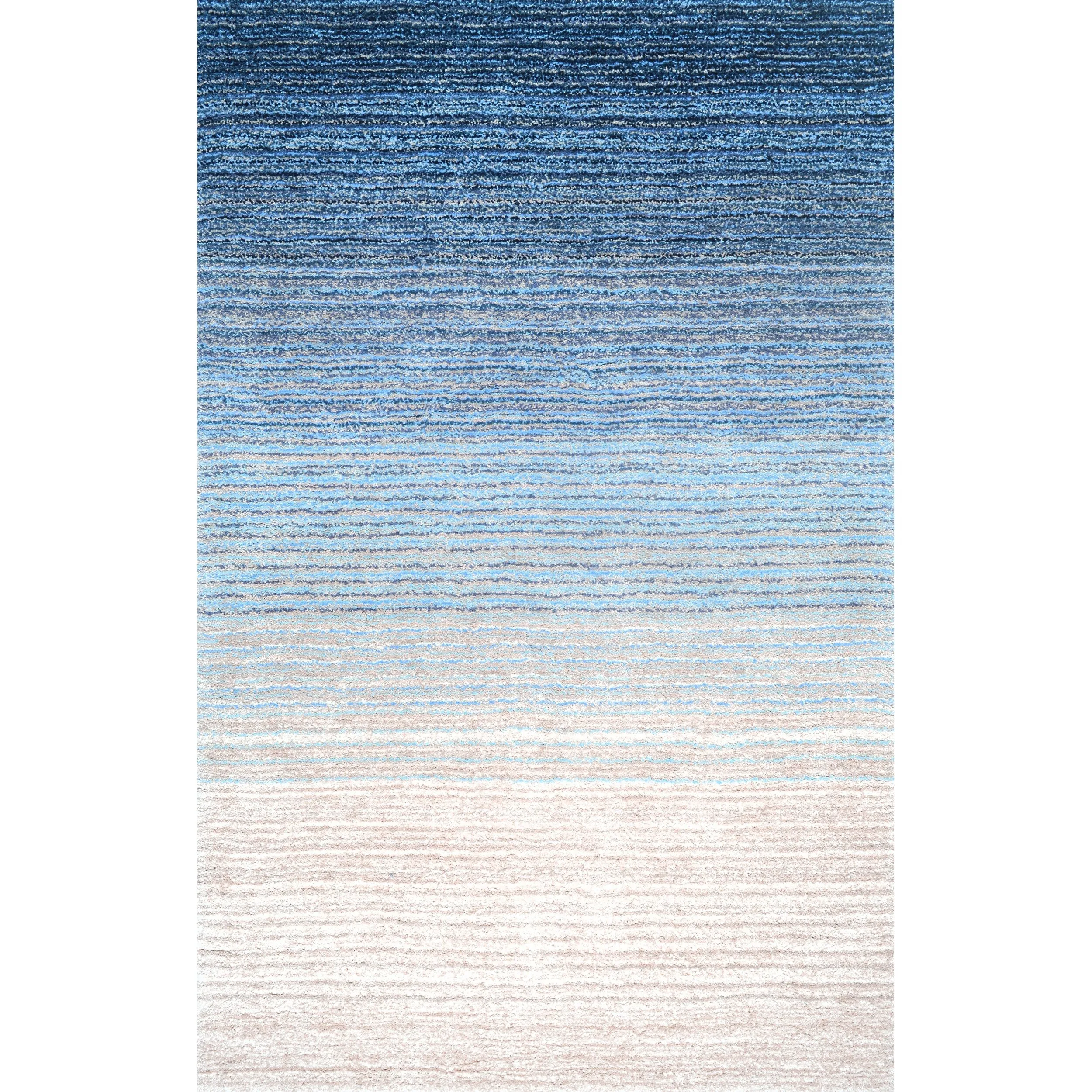 Nuloom Drey Striped Shag Area Rug