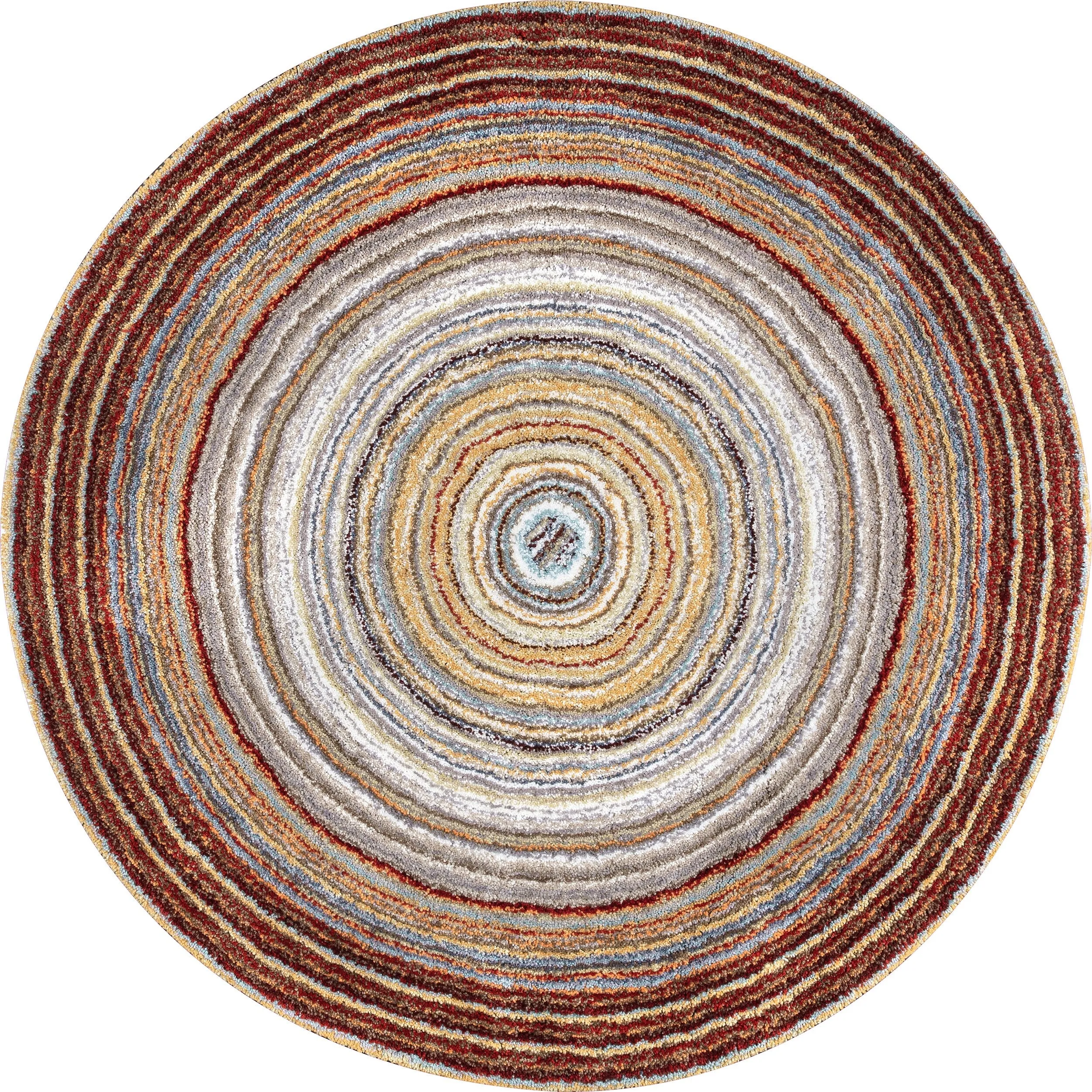 Nuloom Drey Striped Shag Area Rug