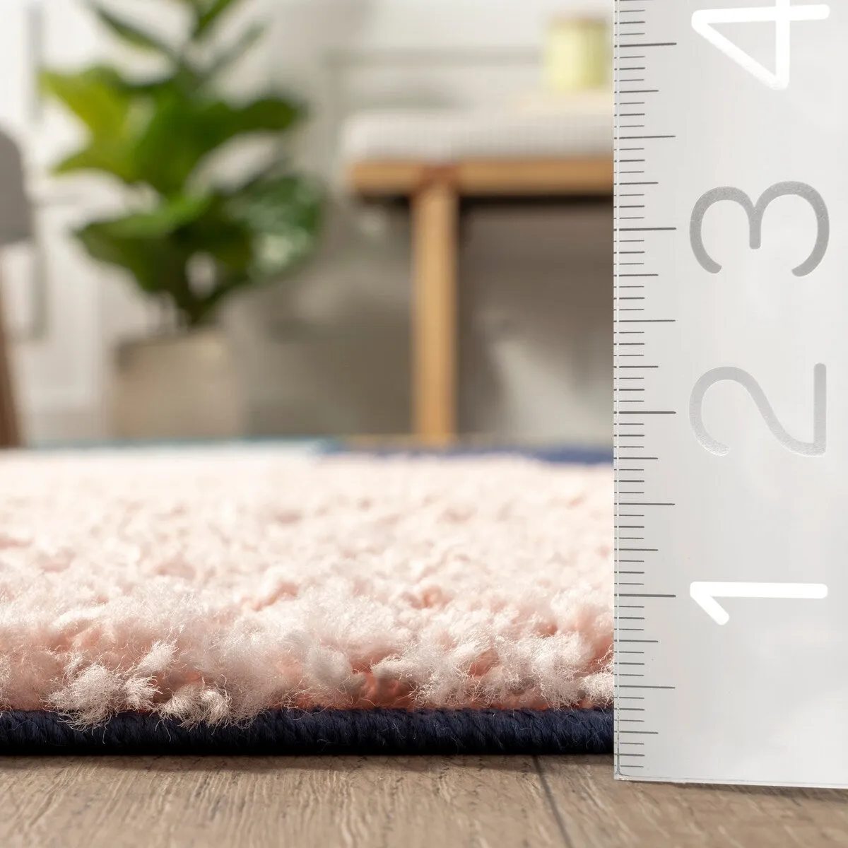 Nuloom Ellyn Abstract Shapes Shag Area Rug