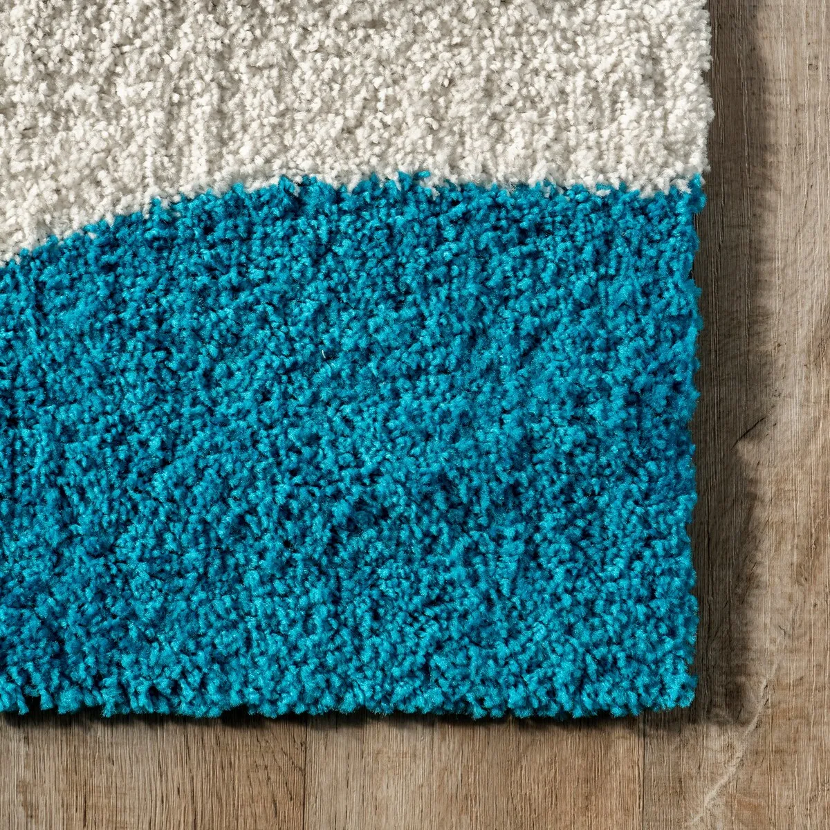 Nuloom Ellyn Abstract Shapes Shag Area Rug