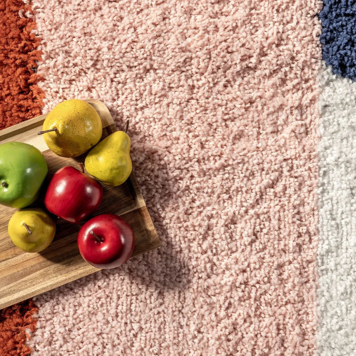 Nuloom Ellyn Abstract Shapes Shag Area Rug