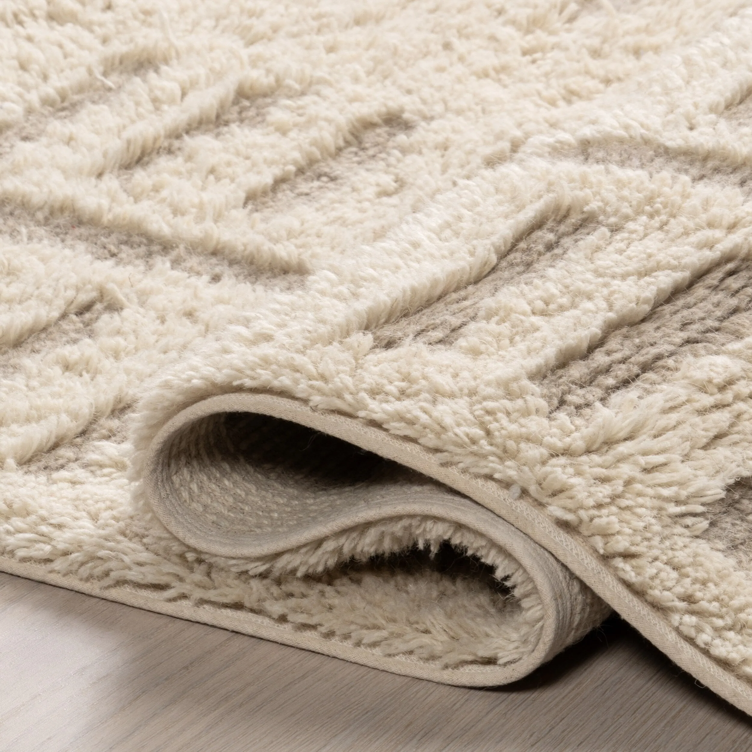 Nuloom Finlay Modern Wool Machine Washable Area Rug
