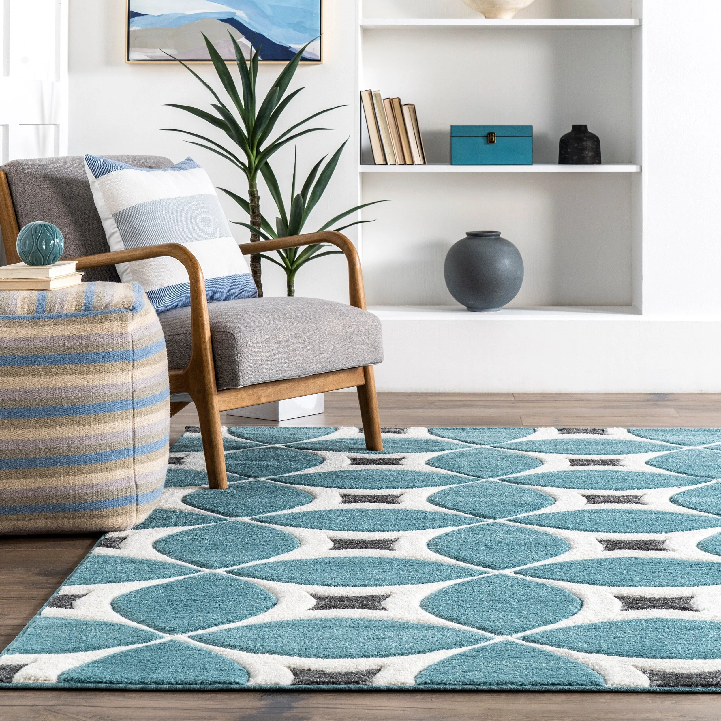 Nuloom Gabriela Contemporary Trellis Area Rug