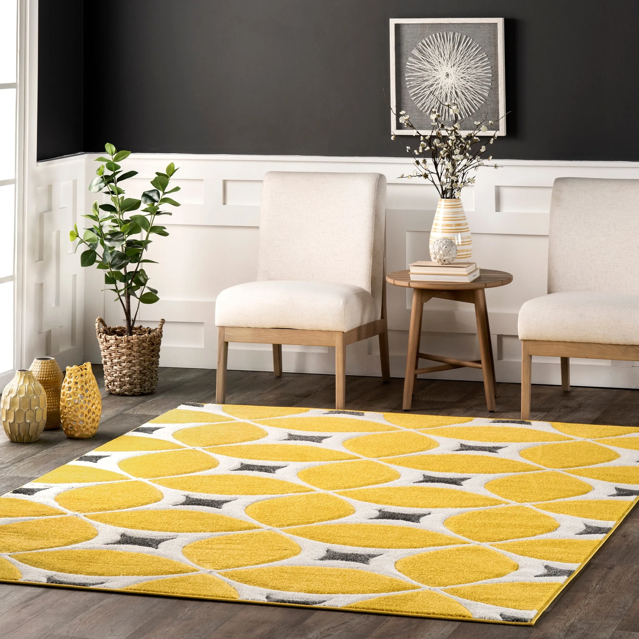 Nuloom Gabriela Contemporary Trellis Area Rug