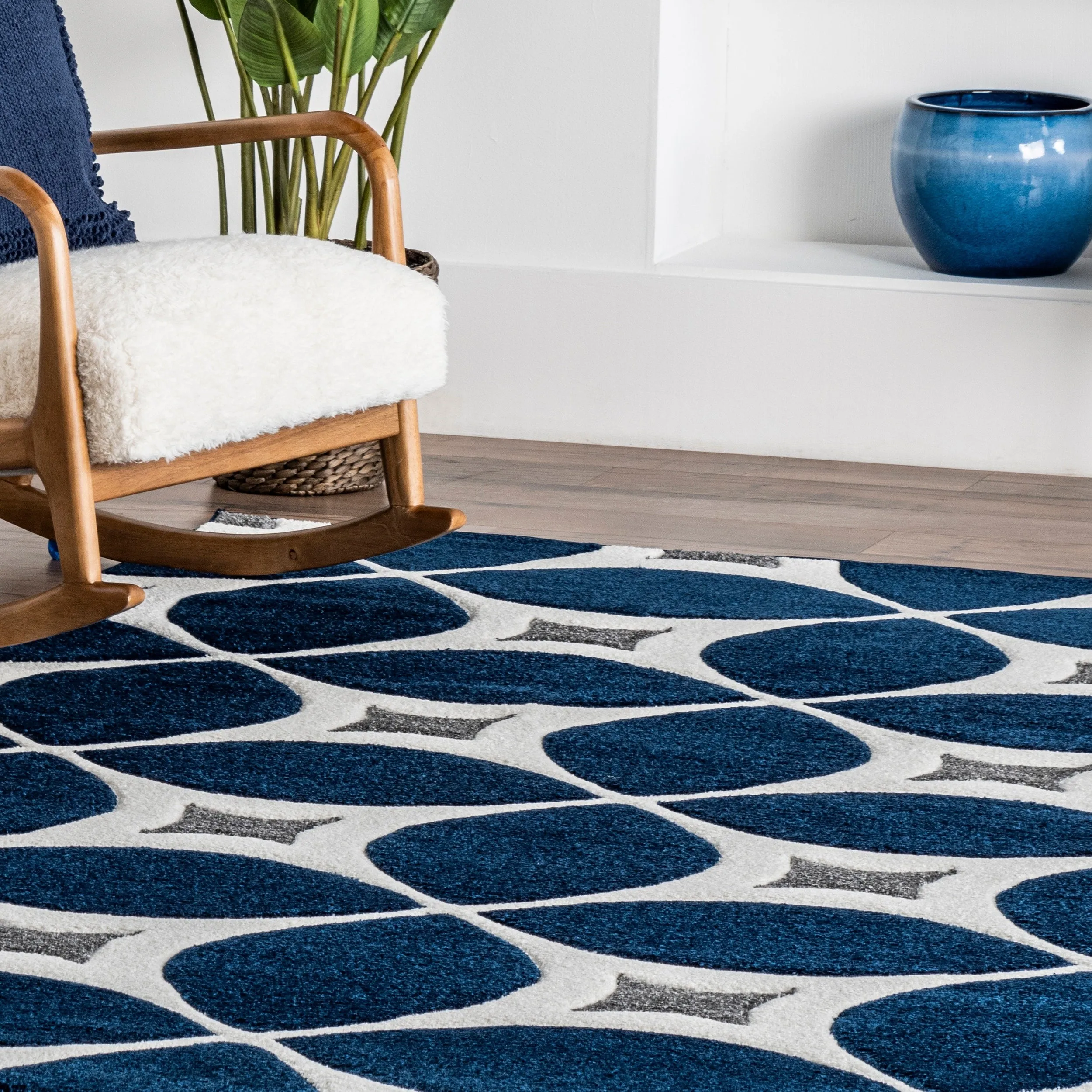 Nuloom Gabriela Contemporary Trellis Area Rug