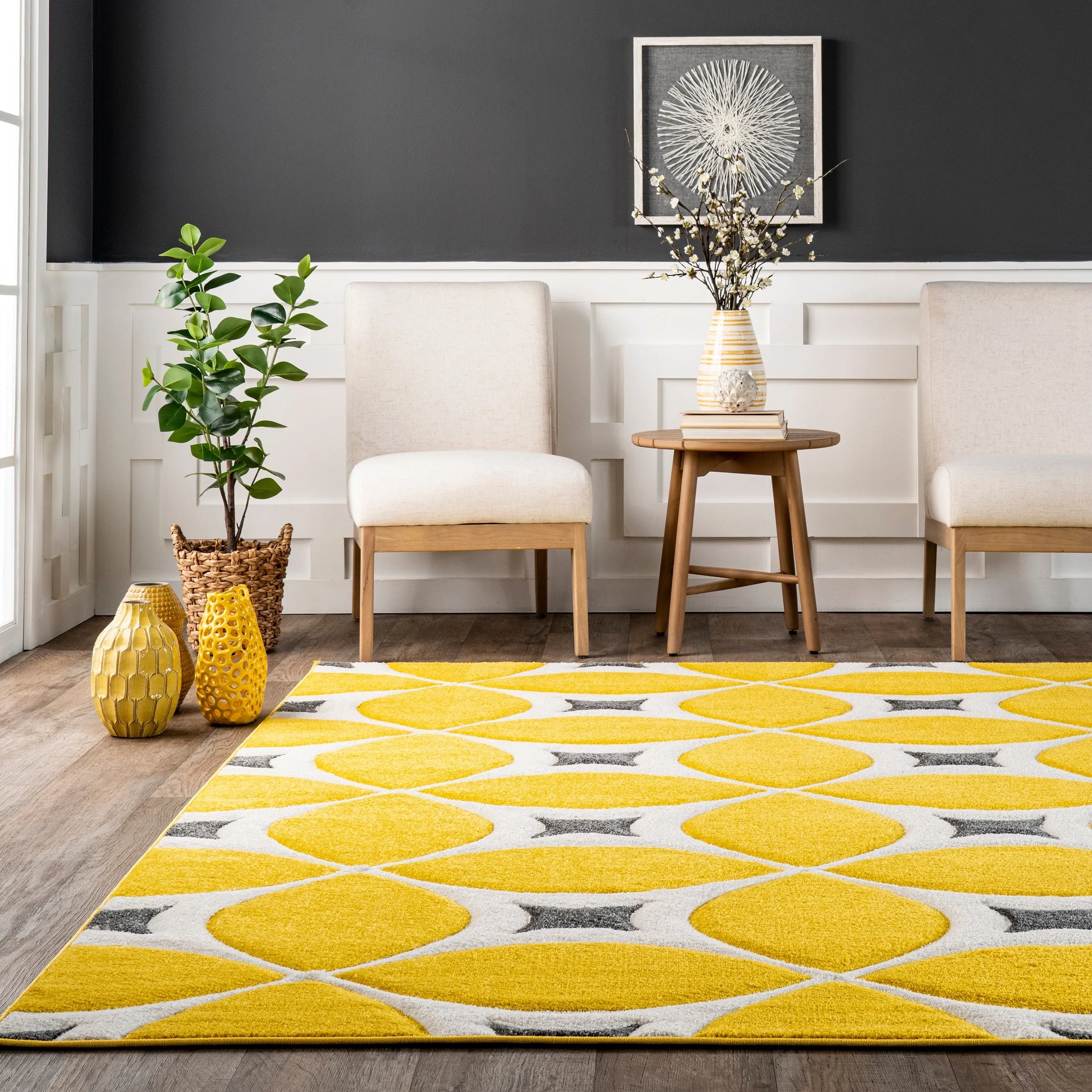 Nuloom Gabriela Contemporary Trellis Area Rug