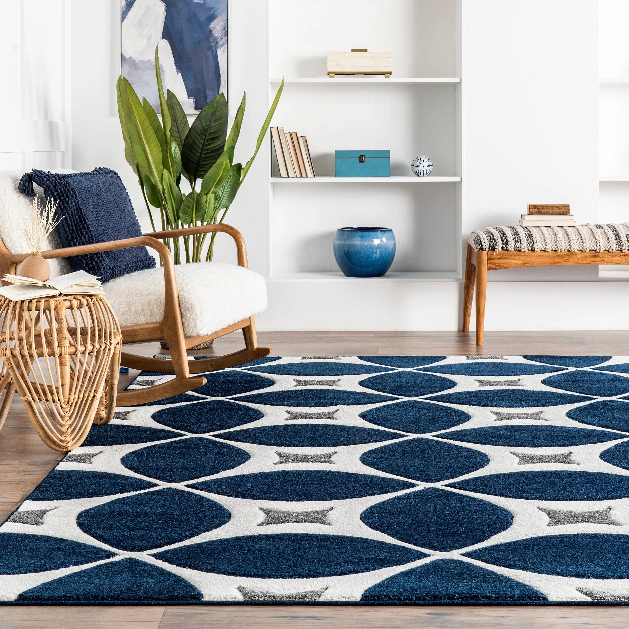 Nuloom Gabriela Contemporary Trellis Area Rug