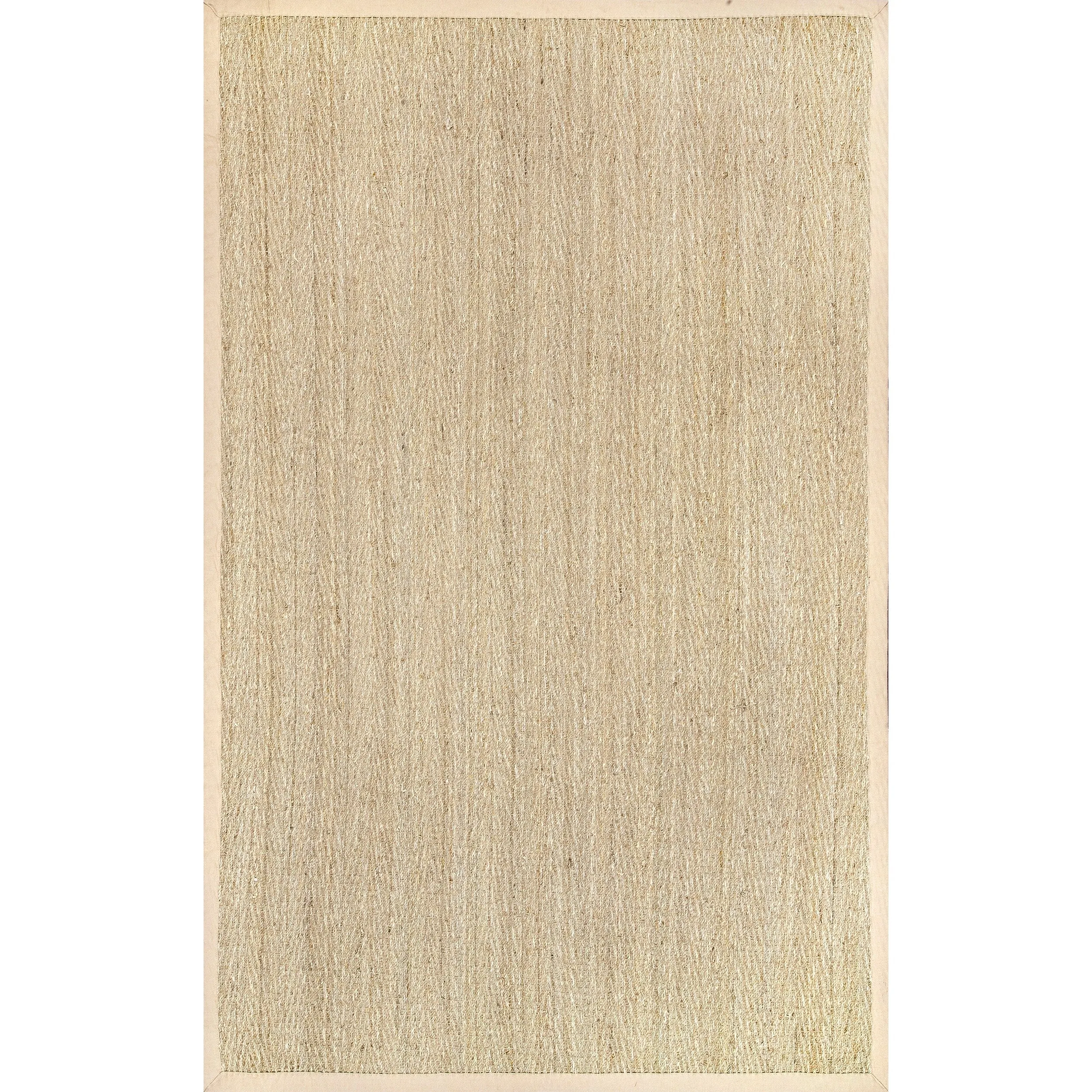 Nuloom Geometric Natural Fiber Seagrass Chevron Area Rug