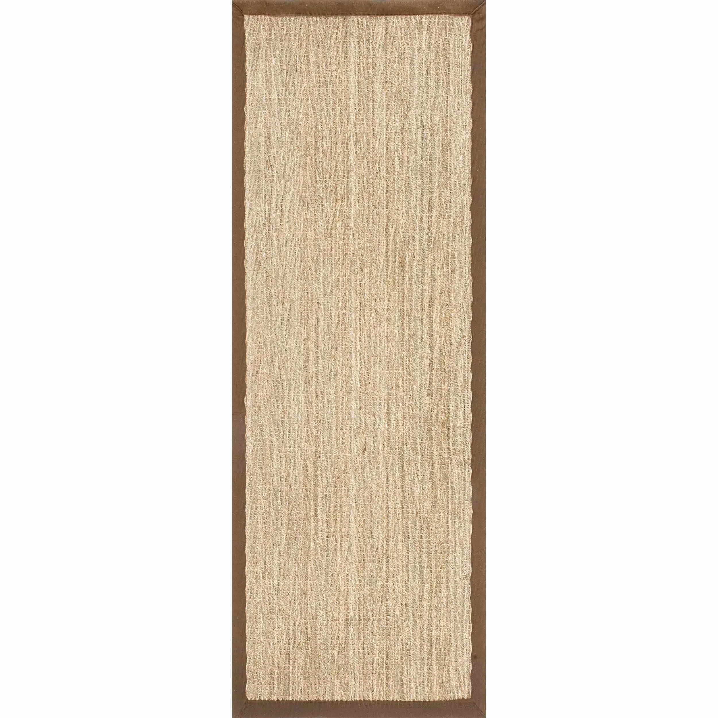 Nuloom Geometric Natural Fiber Seagrass Chevron Area Rug