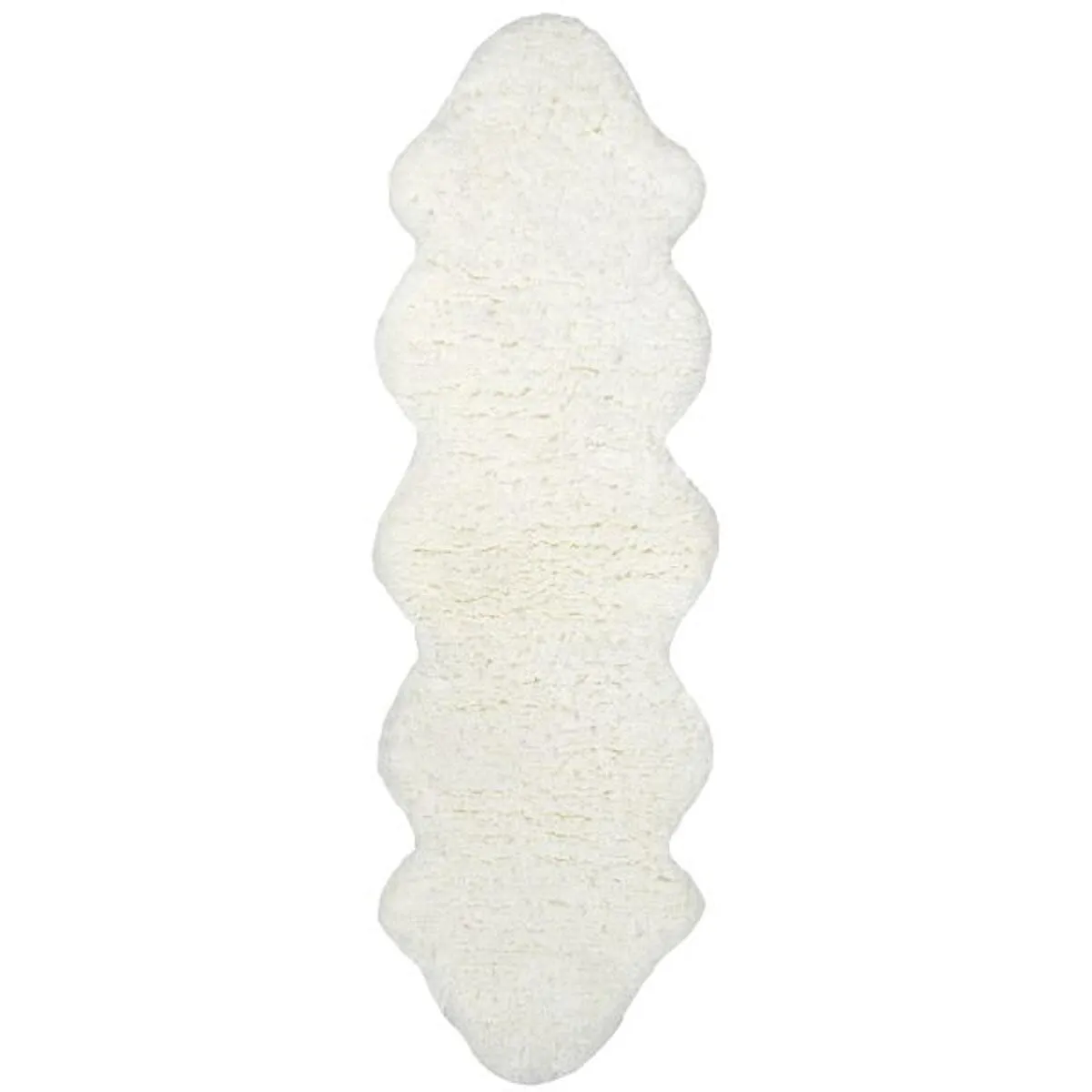 Nuloom Hand Tufted Double Pelt Faux Sheepskin Area Rug