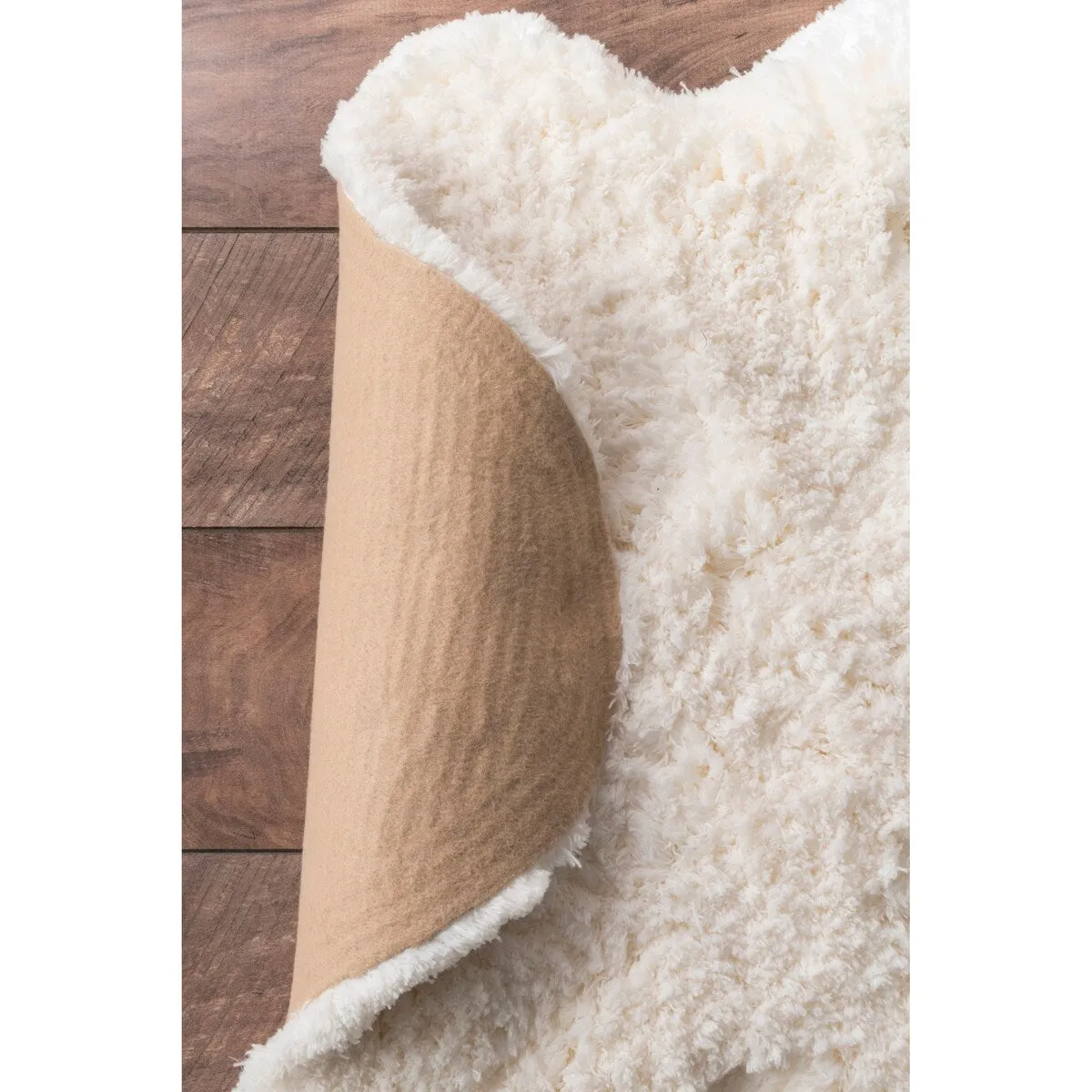 Nuloom Hand Tufted Double Pelt Faux Sheepskin Area Rug