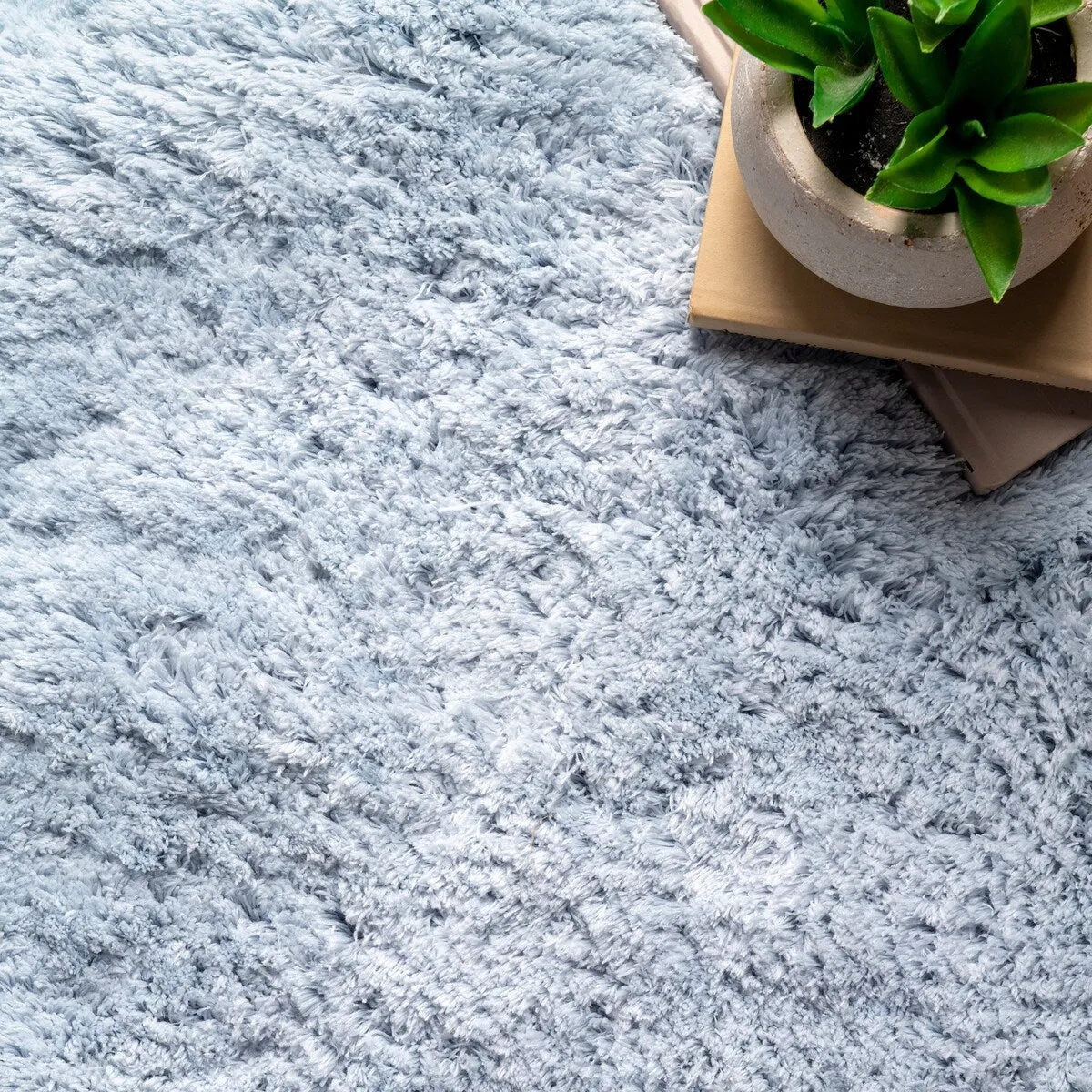 Nuloom Hand Tufted Double Pelt Faux Sheepskin Area Rug
