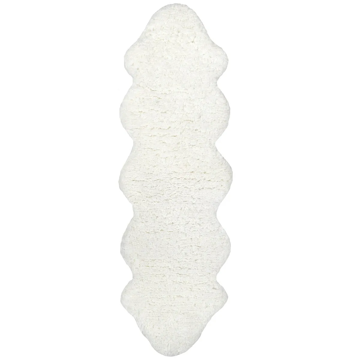 Nuloom Hand Tufted Double Pelt Faux Sheepskin Area Rug