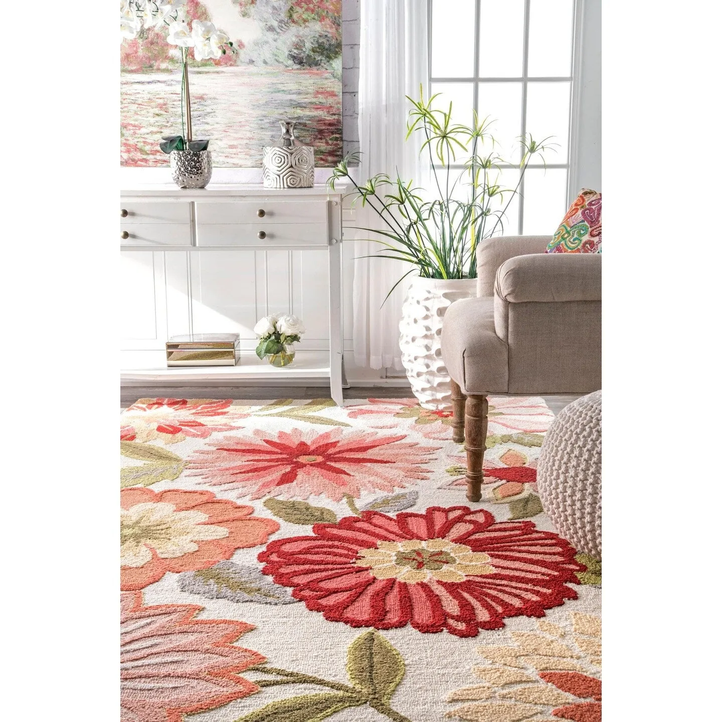 Nuloom Hand Tufted Palm Springs Area Rug